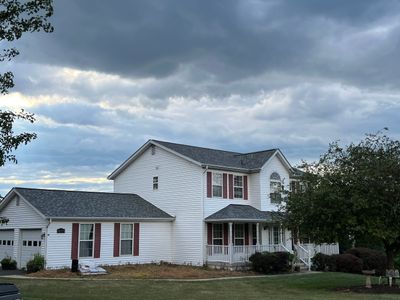 Residential Roofing Installation using Atlas Pinnacle Pristine Coastal Granite Architectural Shingles