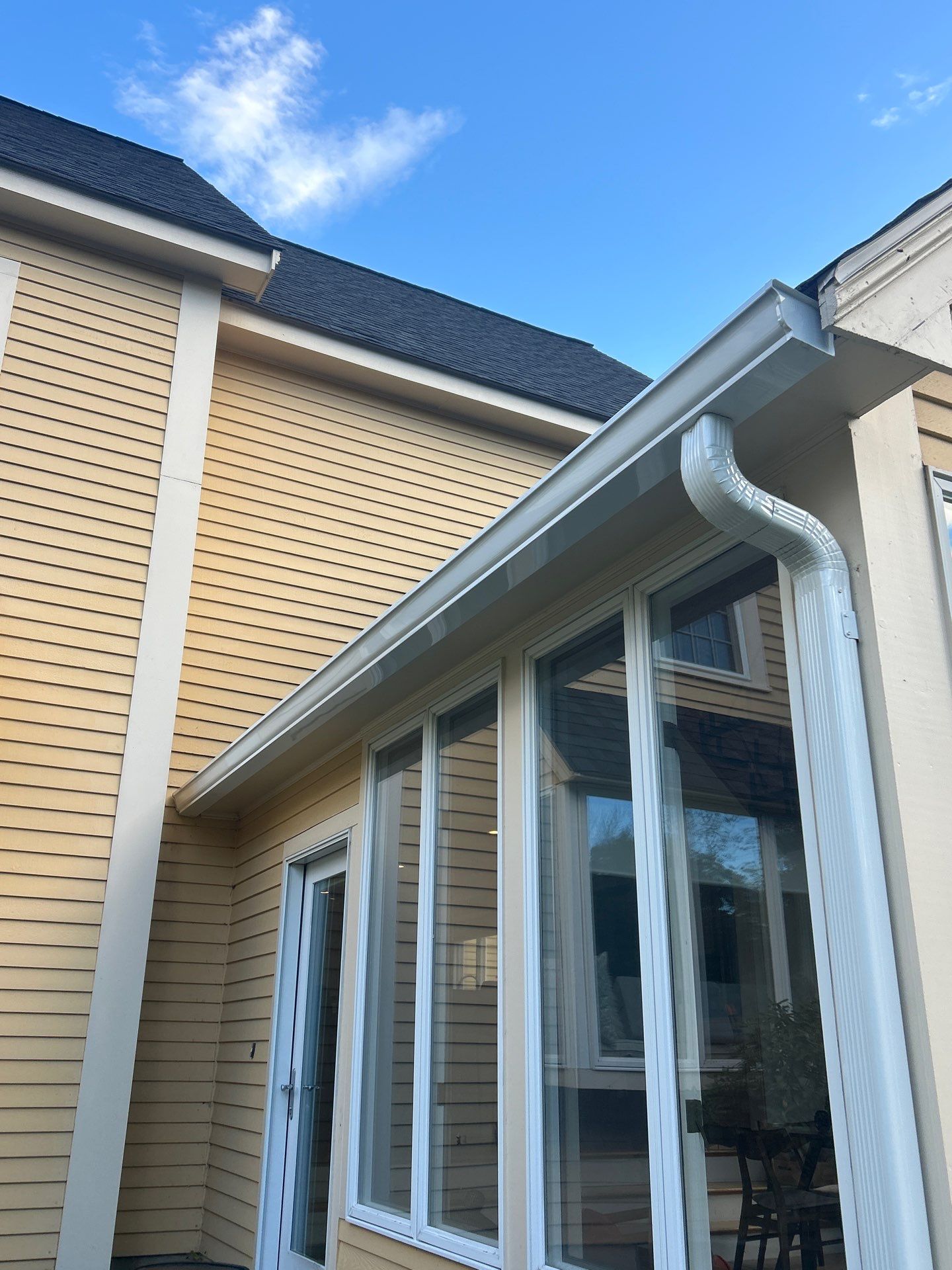 Westford Complete Gutter System with New PVC Fascia Upgrade by Mighty Dog Roofing of Greater Middlesex County