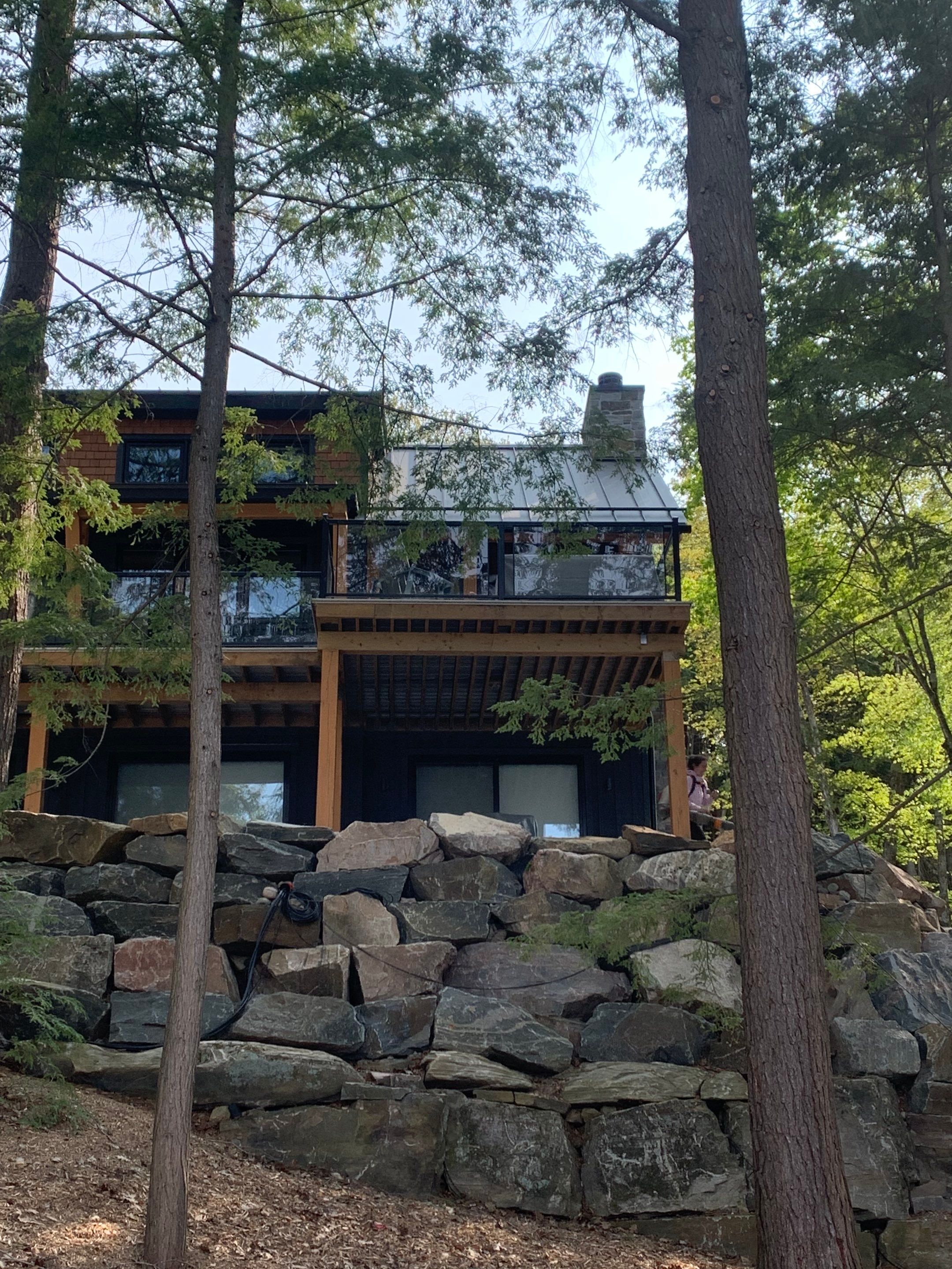 New Home Construction using 16" Standing Seam Panels by Jay Carter Roofing & Sheet Metal