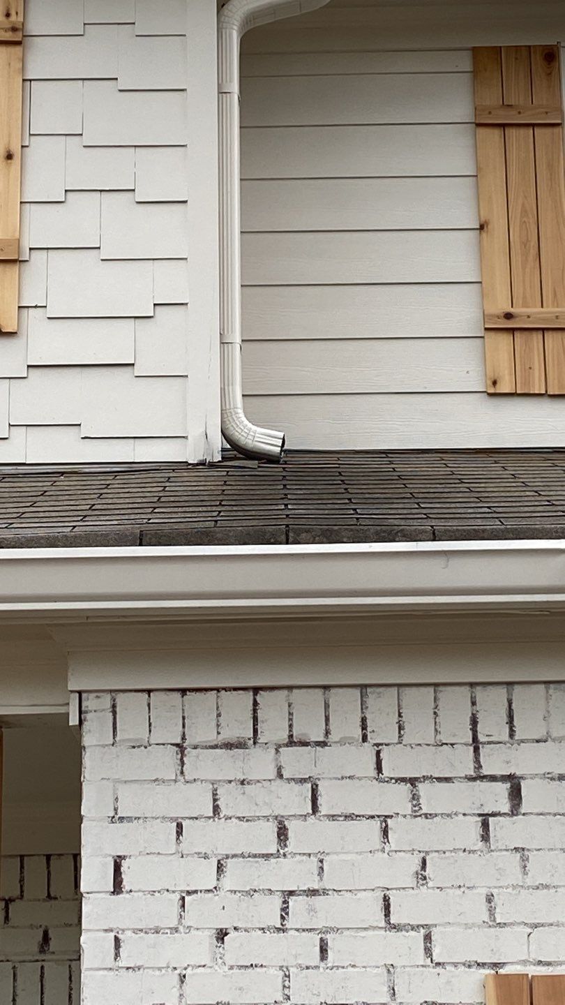 Wind Damage Roof Repair – Missing Shingles & Siding Leak in Alpharetta, GA by Mosaic Roofing Company