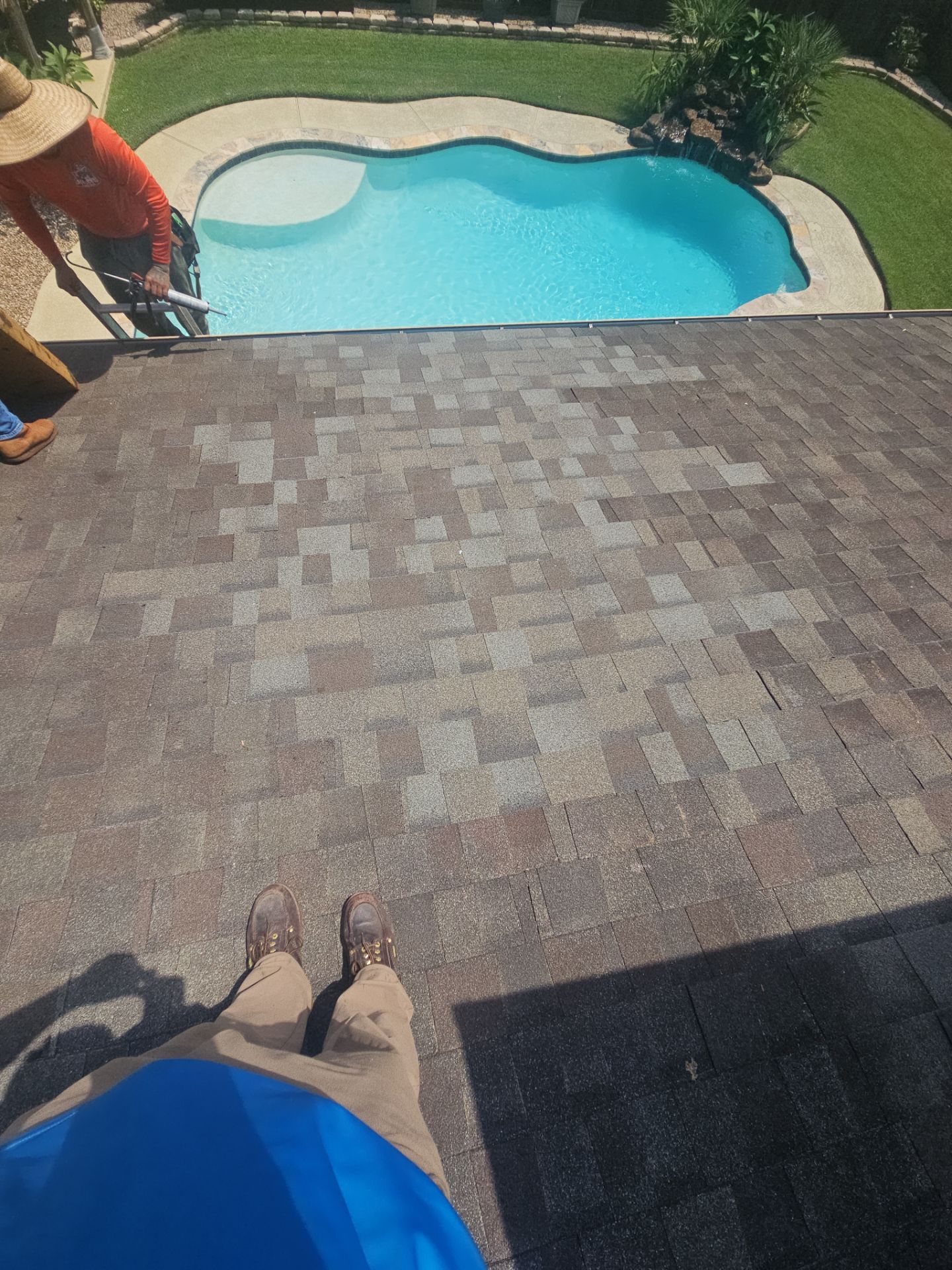Residential Roofing Repair using Owen's Corning Duration (Lifetime) Shingles by Roof Repair Company