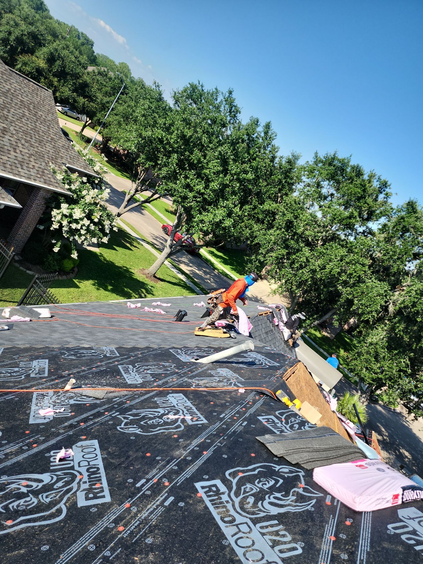 Residential Roofing Repair using Owen's Corning Duration (Lifetime) Shingles by Roof Repair Company