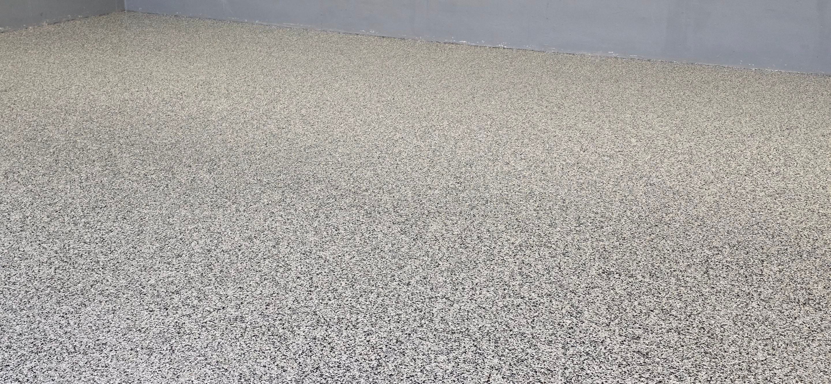 Garage using Domino by Elite Floor Solutions