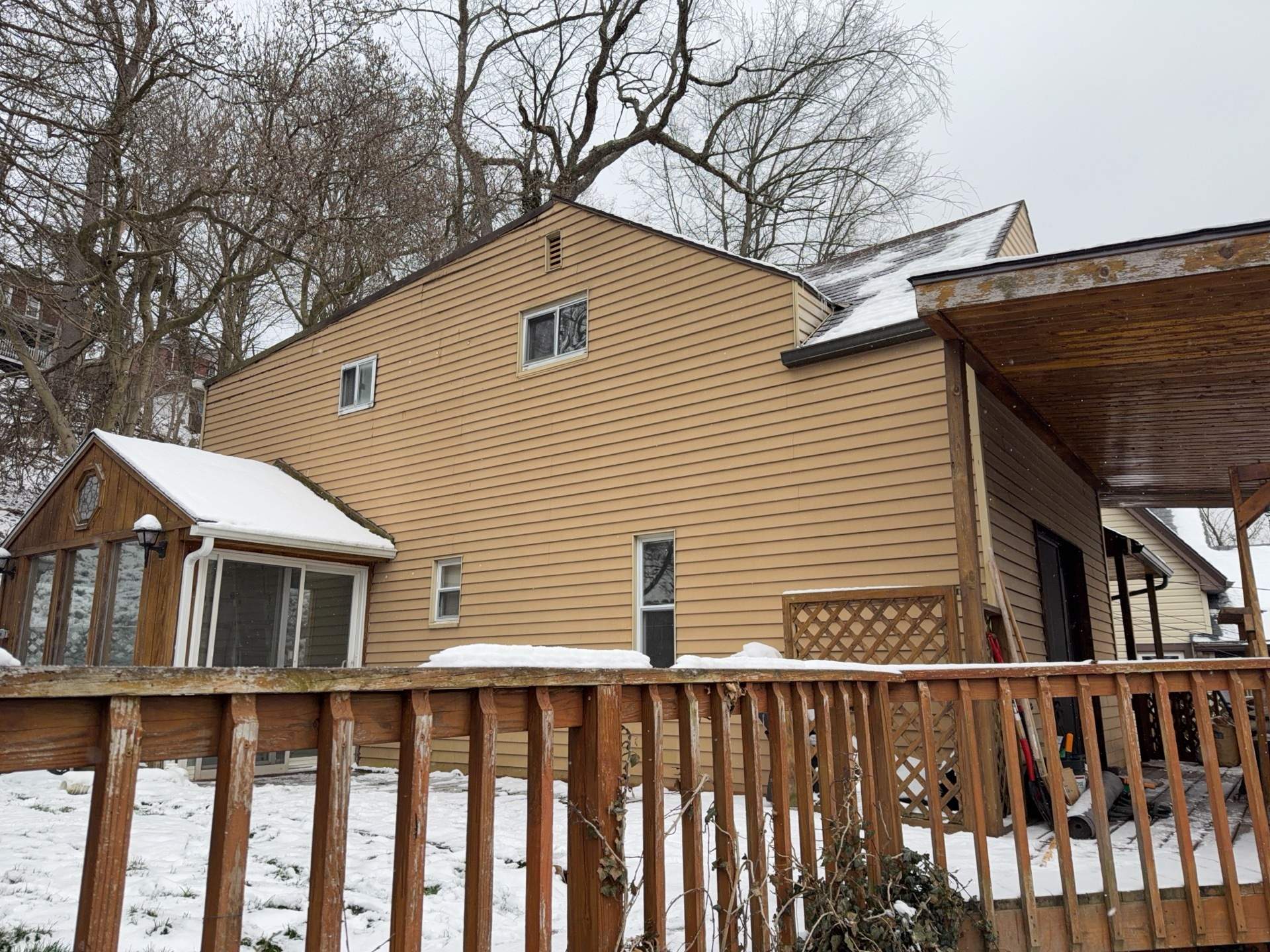 From old vinyl to Beautiful Vinyl by Ideal Siding Pittsburgh