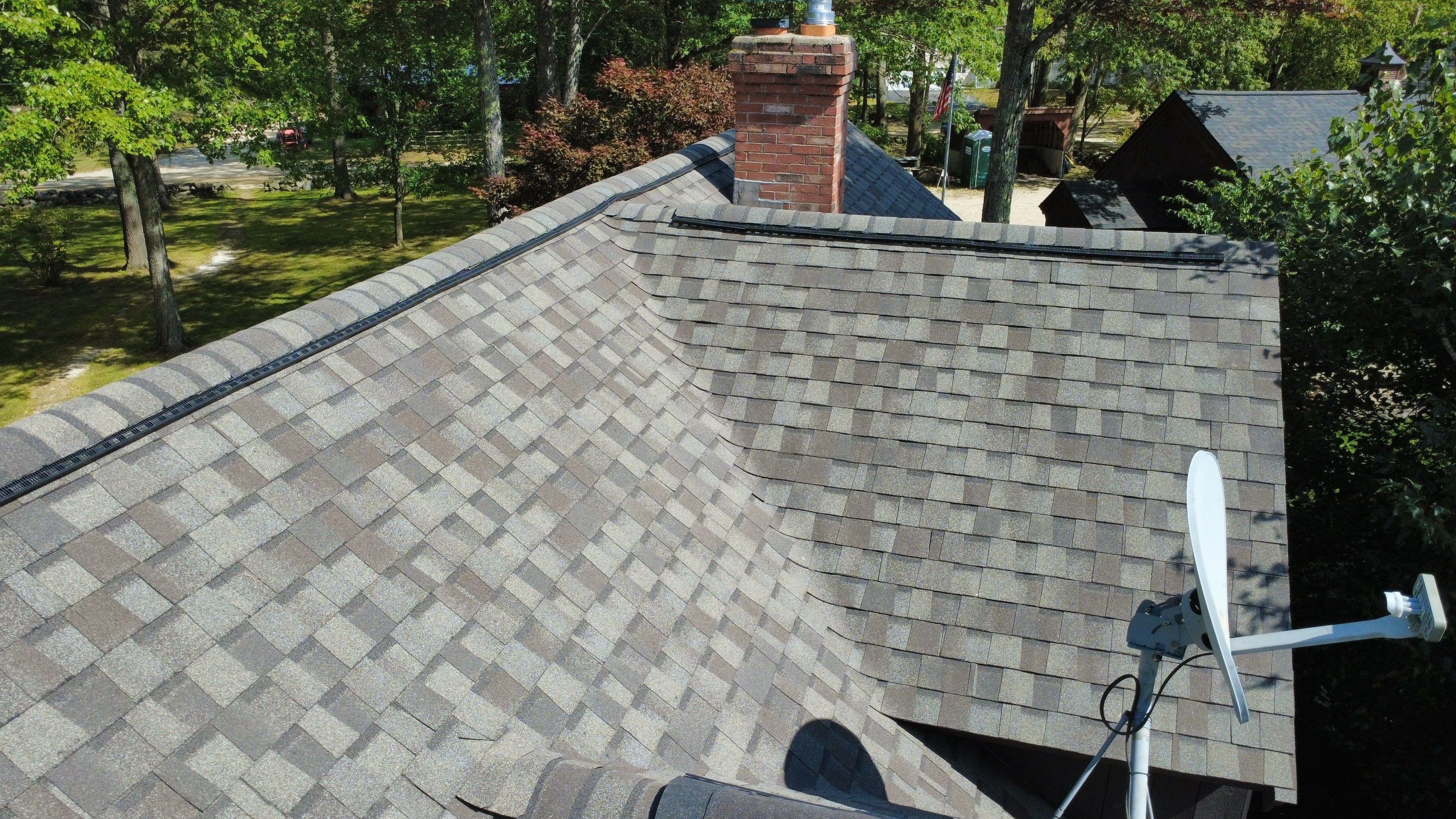 Garage & Barn Roof Replacement in Greenfield, NH | Owens Corning Shingles by Adam Vaillancourt Roofing LLC