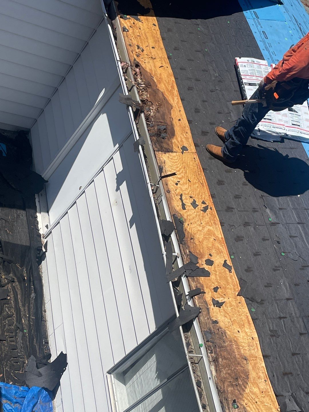 Residential Roofing Installation using Roof Replacement by American Roofing & Construction LLC