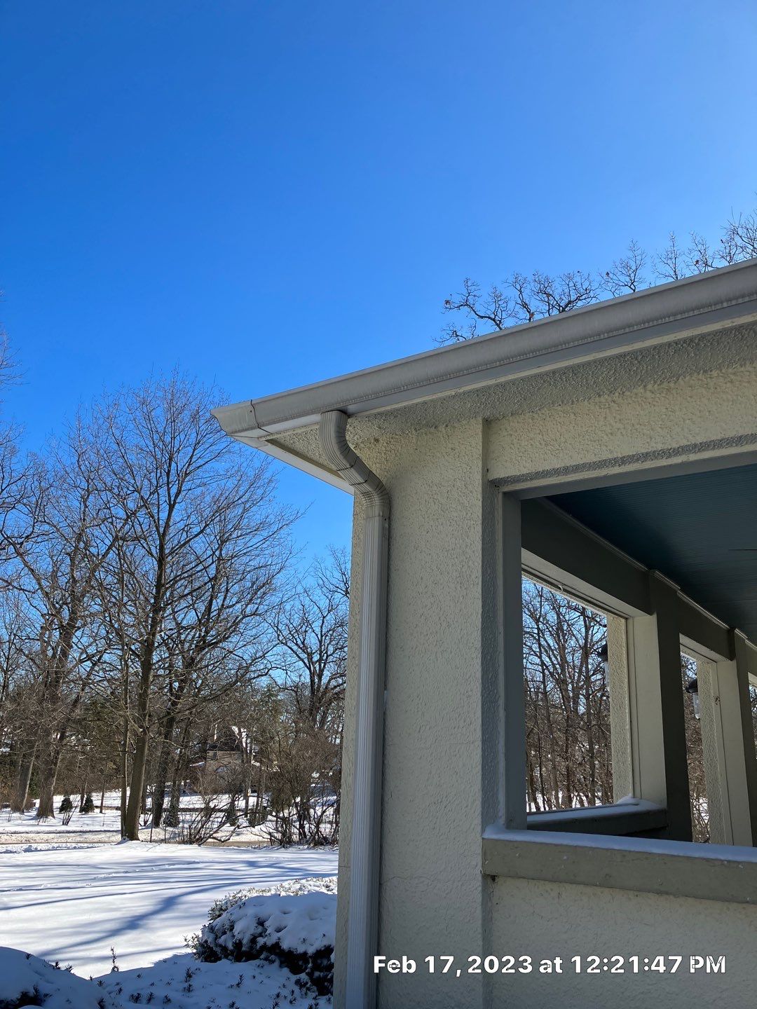 Half Round Copper Gutter Installation by Custom Installations