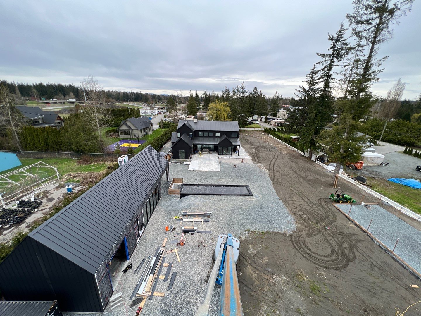 Residential Roofing and siding Installation using 12" Prolok metal  by Top Notch Roofing Inc