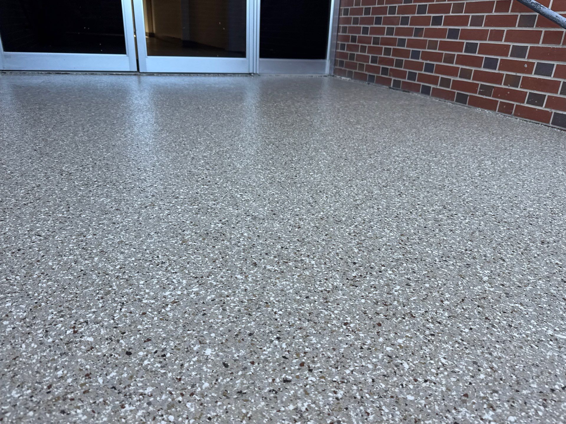 Lake Butler Courthouse in Lake Butler, FL in Pebble Beach by Cross Creek Concrete Coatings