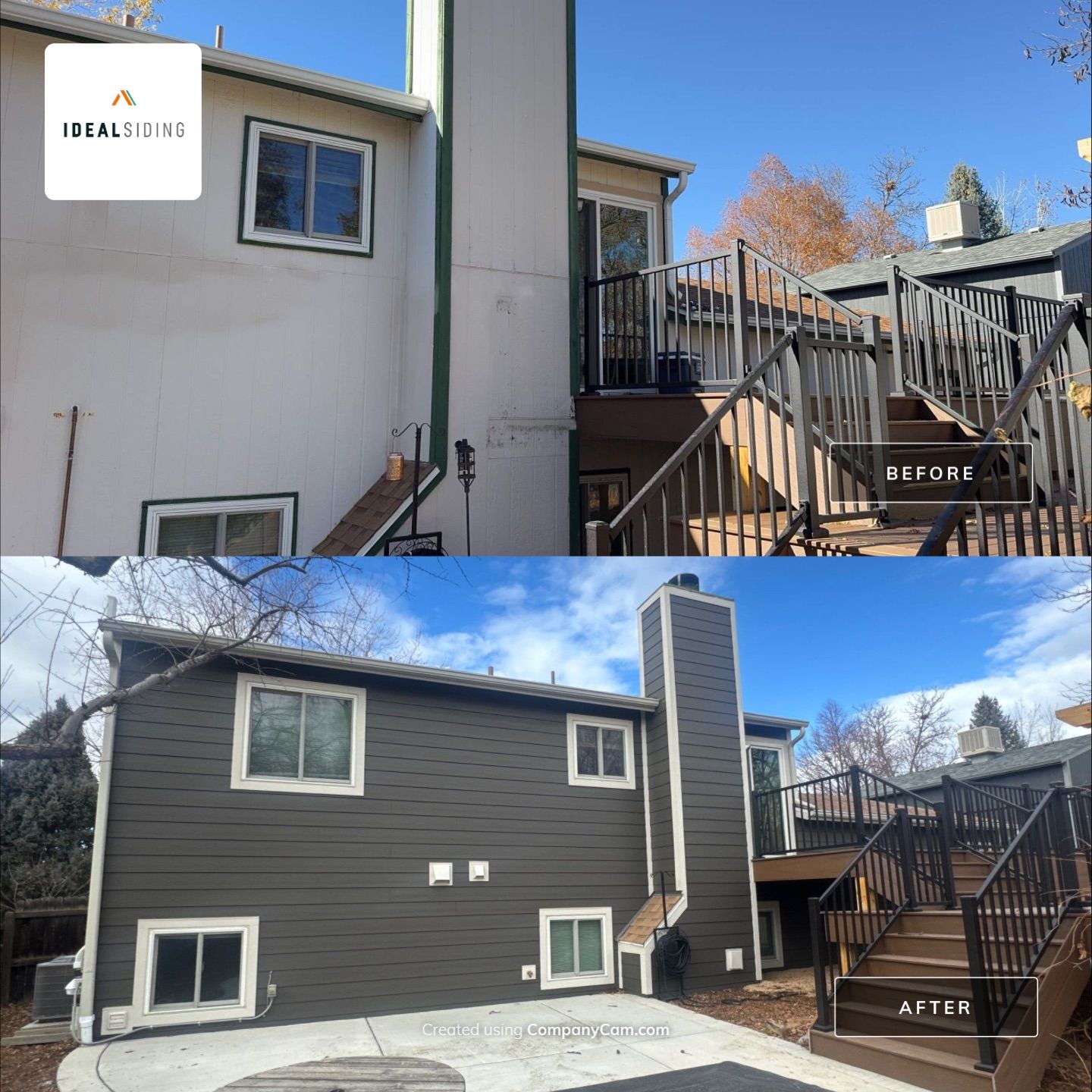 Project in Longmont by Ideal Siding Boulder