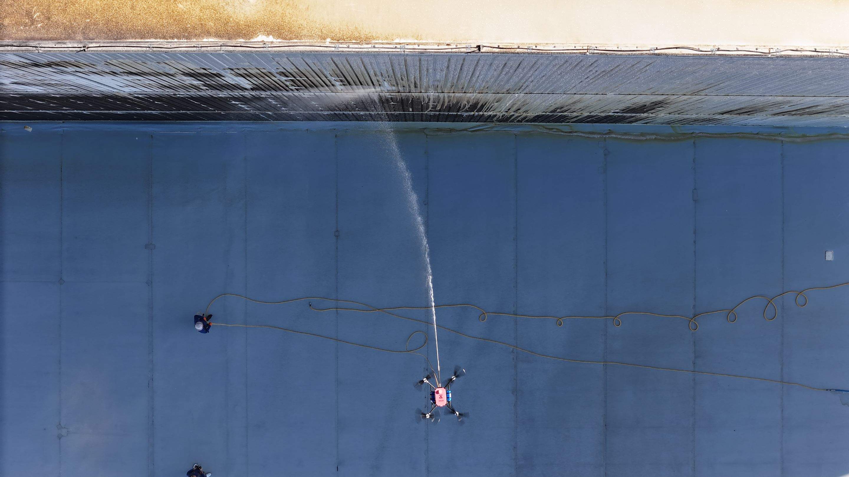 Project in Macon, GA by Drone Clean