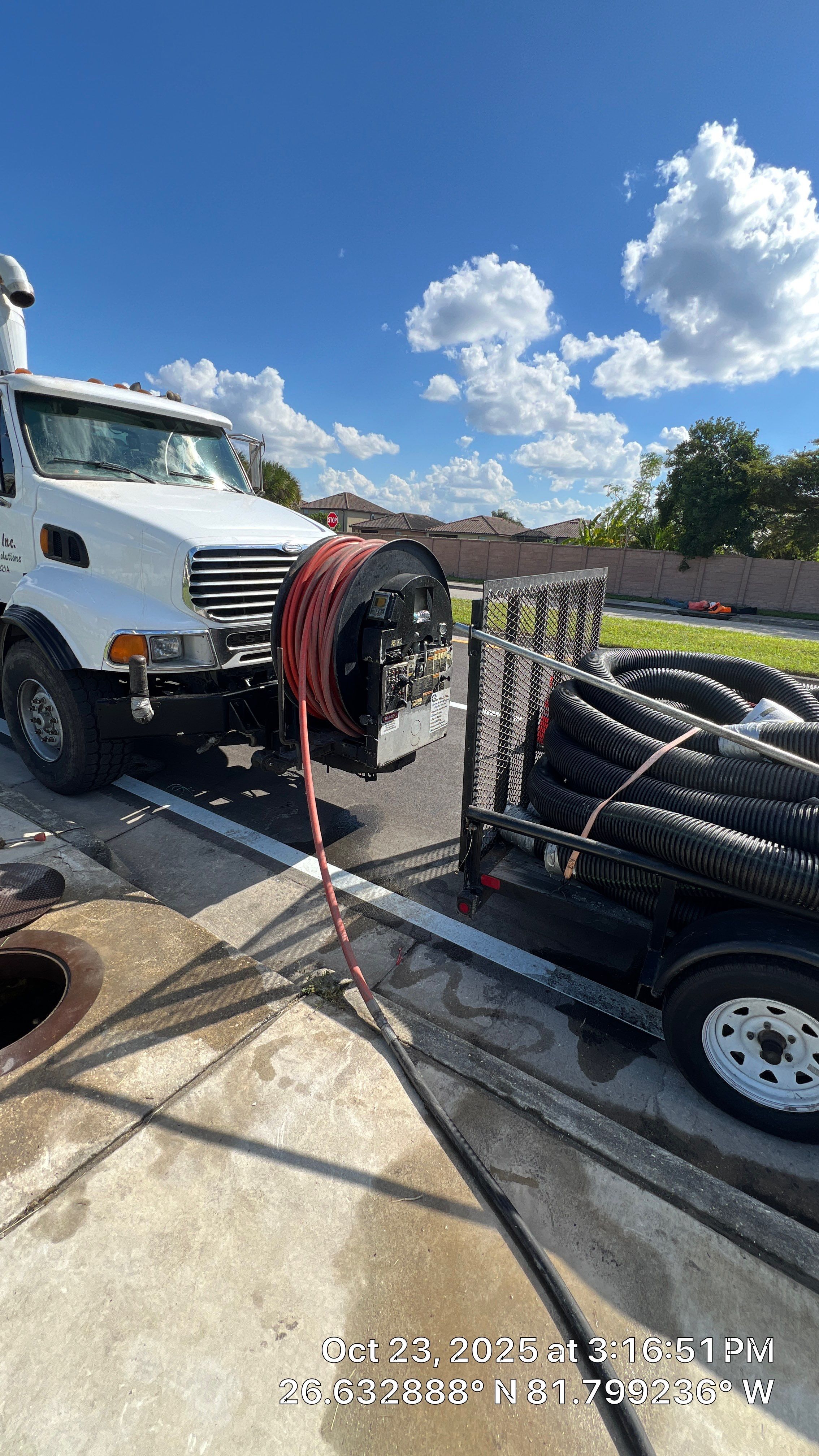 Coffee Rush Fort Myers with PRS by Don Mar, Inc. Storm Water Solutions