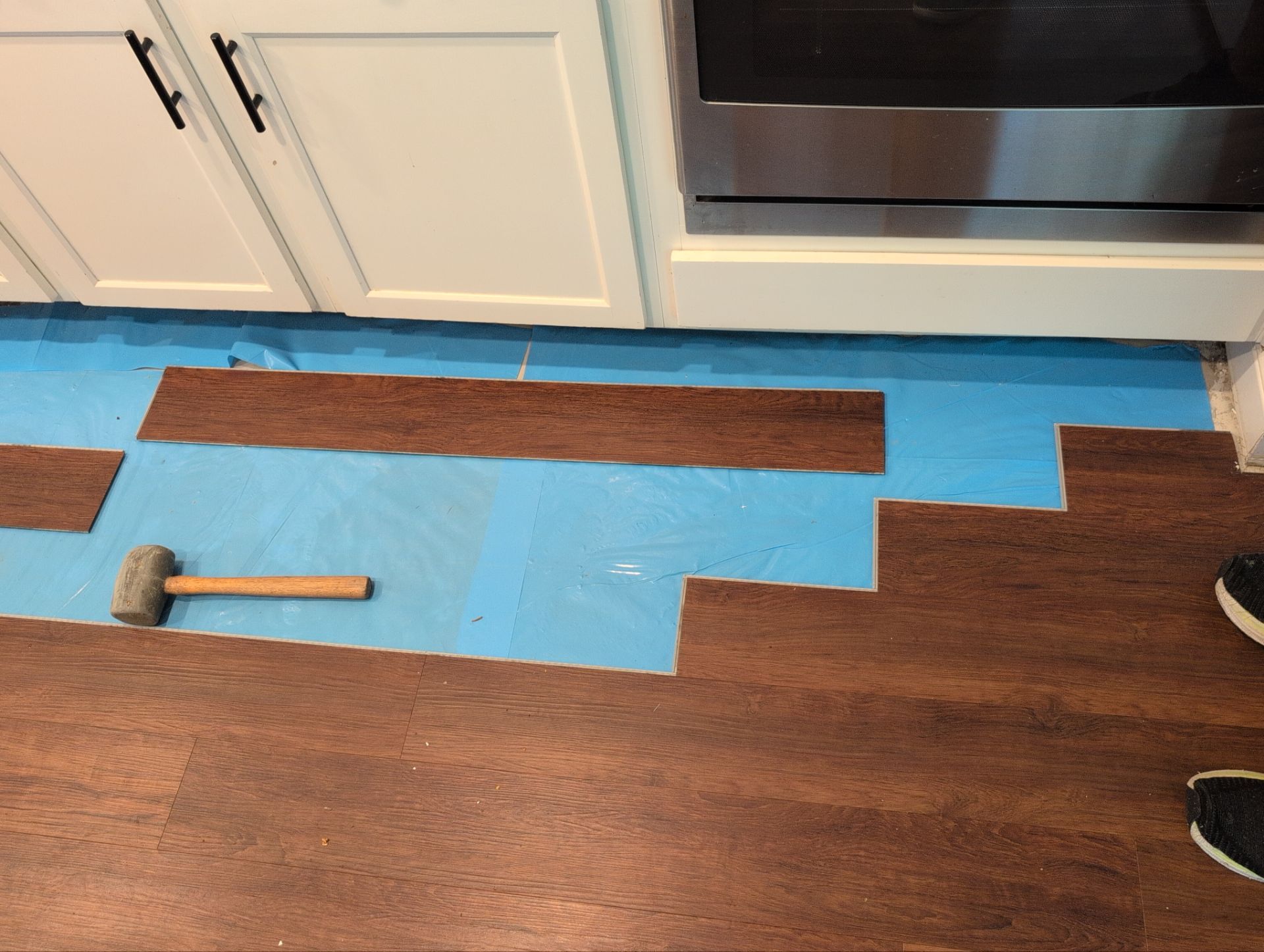 LVP Installation In St. Augustine by Axtra Hand