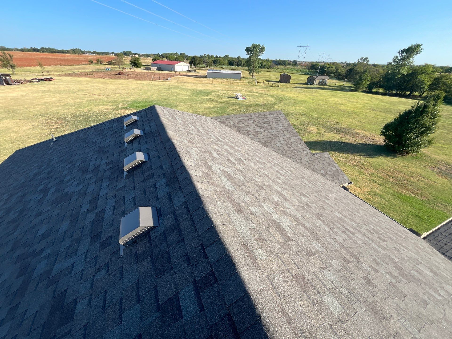 Residential Shingle Roof Replacement and Workshop Roofing in El Reno by Z Construction & Roofing, LLC
