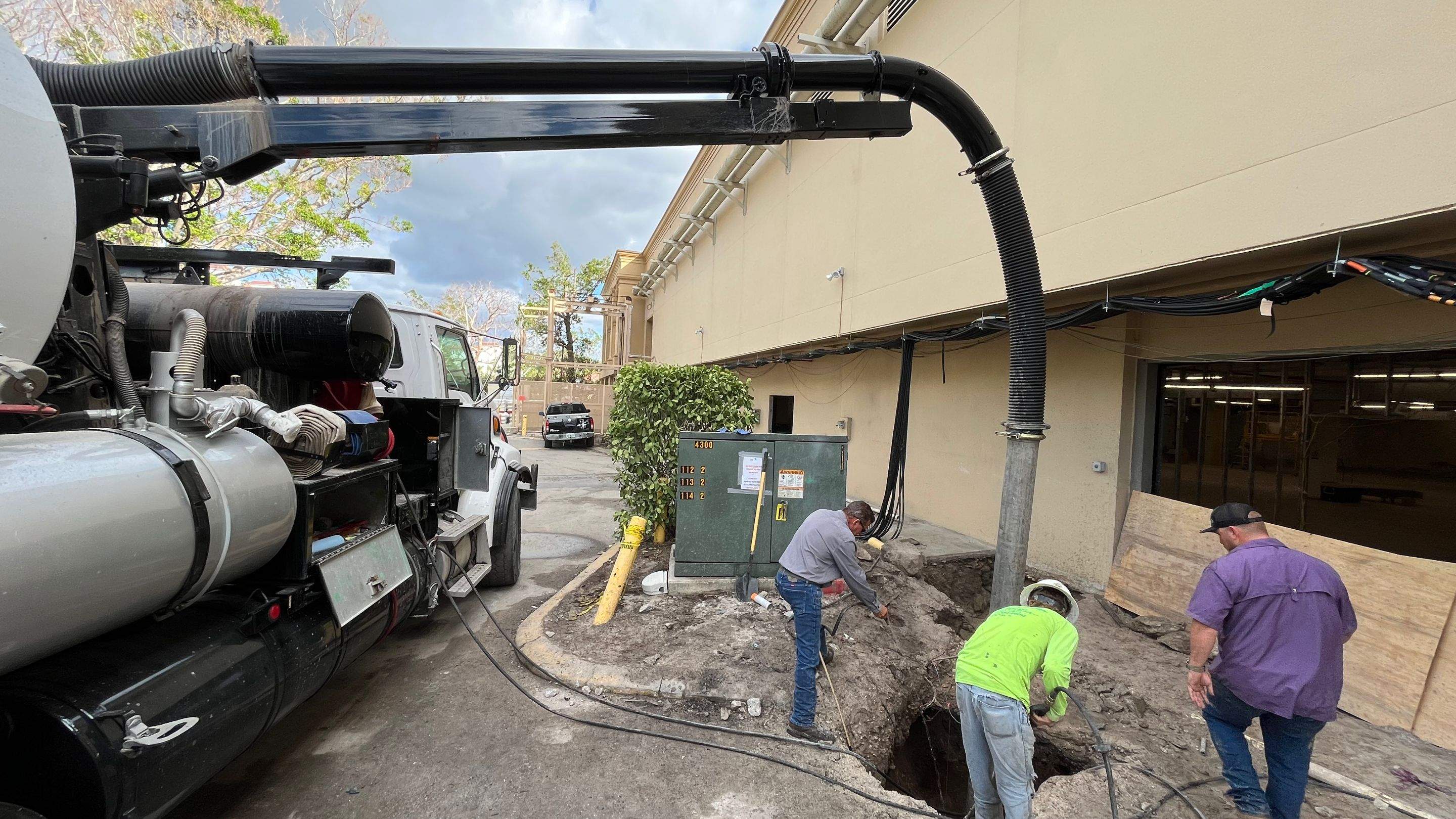 Ritz-Carlton North Service Road Daylighting by Don Mar, Inc. Storm Water Solutions