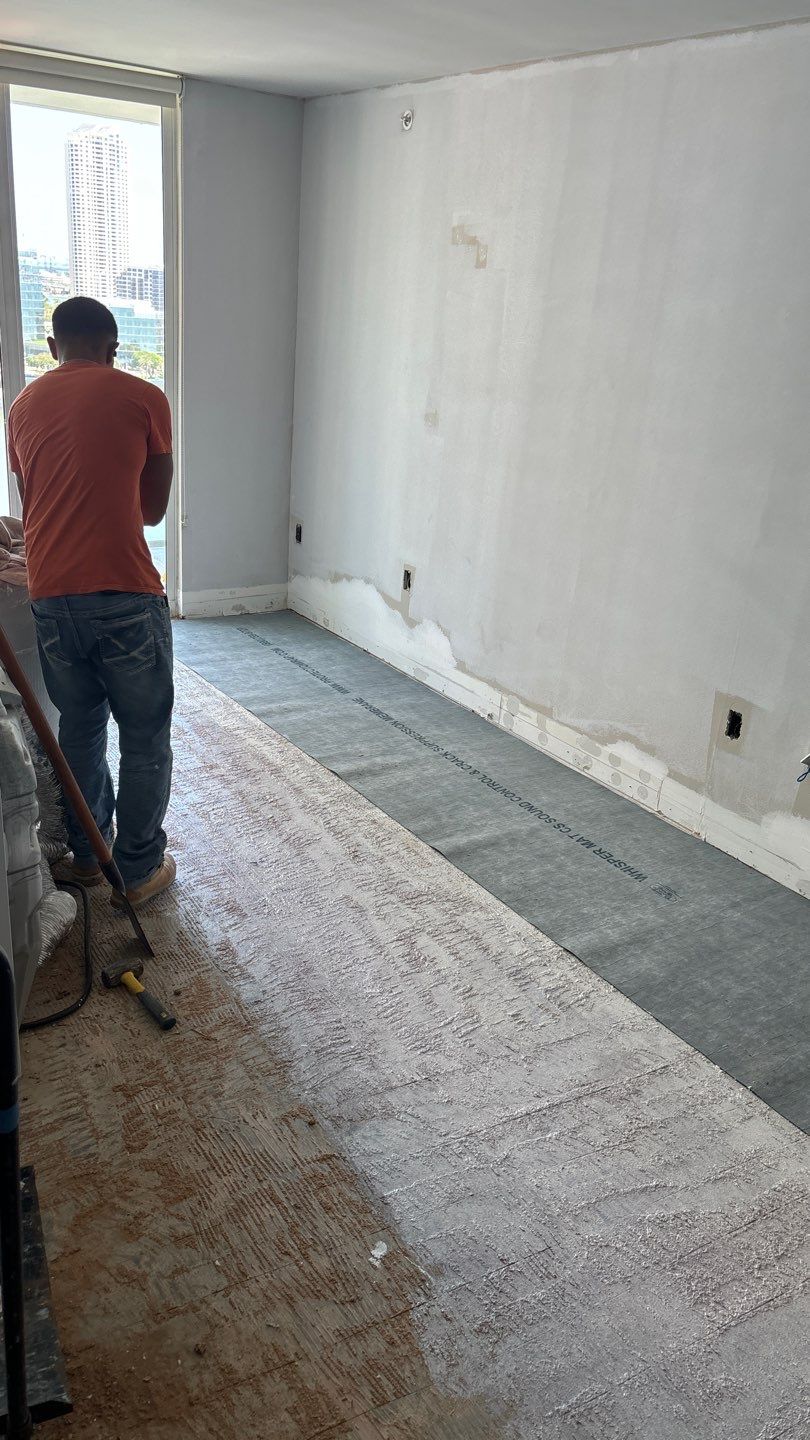 Miami Condo Unit Renovation by The Goat Contractor ( Giampri Corp)