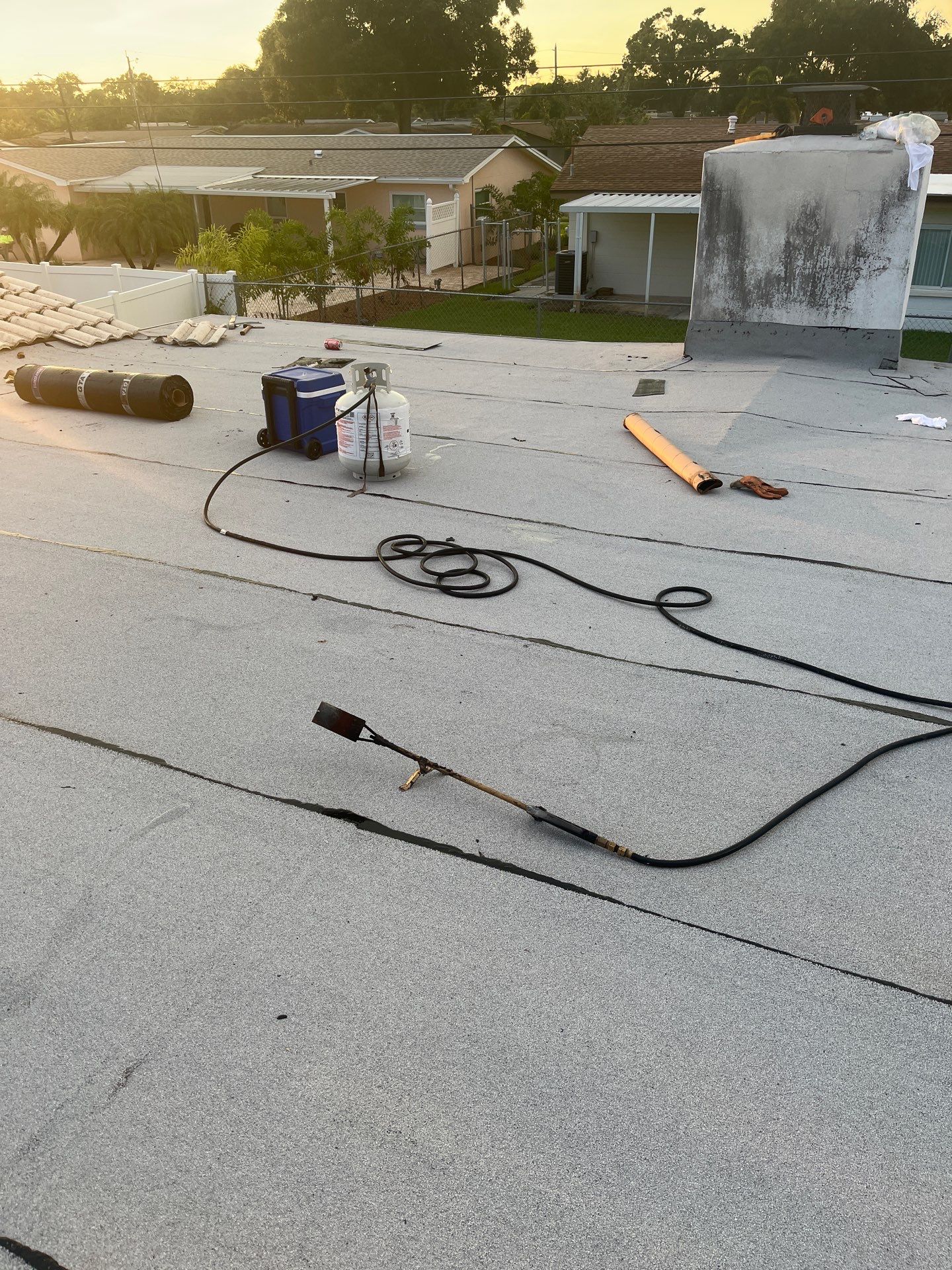 Project in St. Petersburg 33710 by Mitchell Roofing Company LLC 