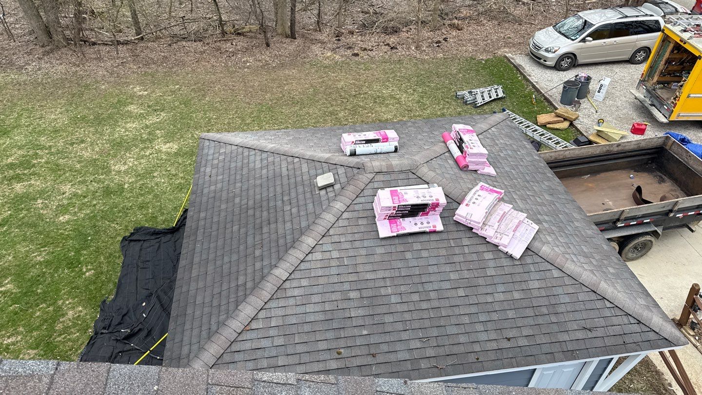 Roof Replacement using Owens Corning Estate Gray by 180 Contractors