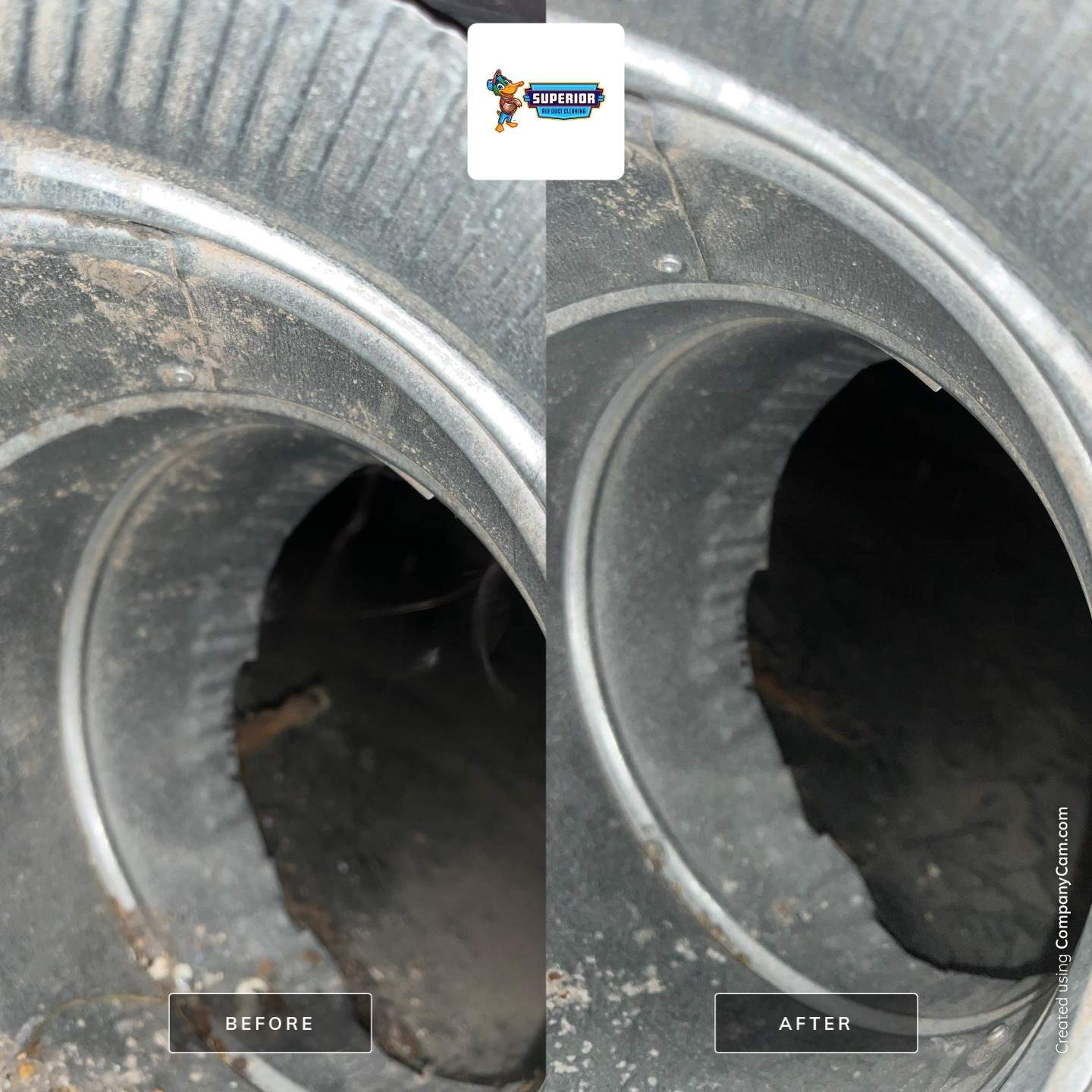 Air Duct Cleaning With a Vacuum Truck in Beaver Falls, PA by Superior Air Duct Cleaning
