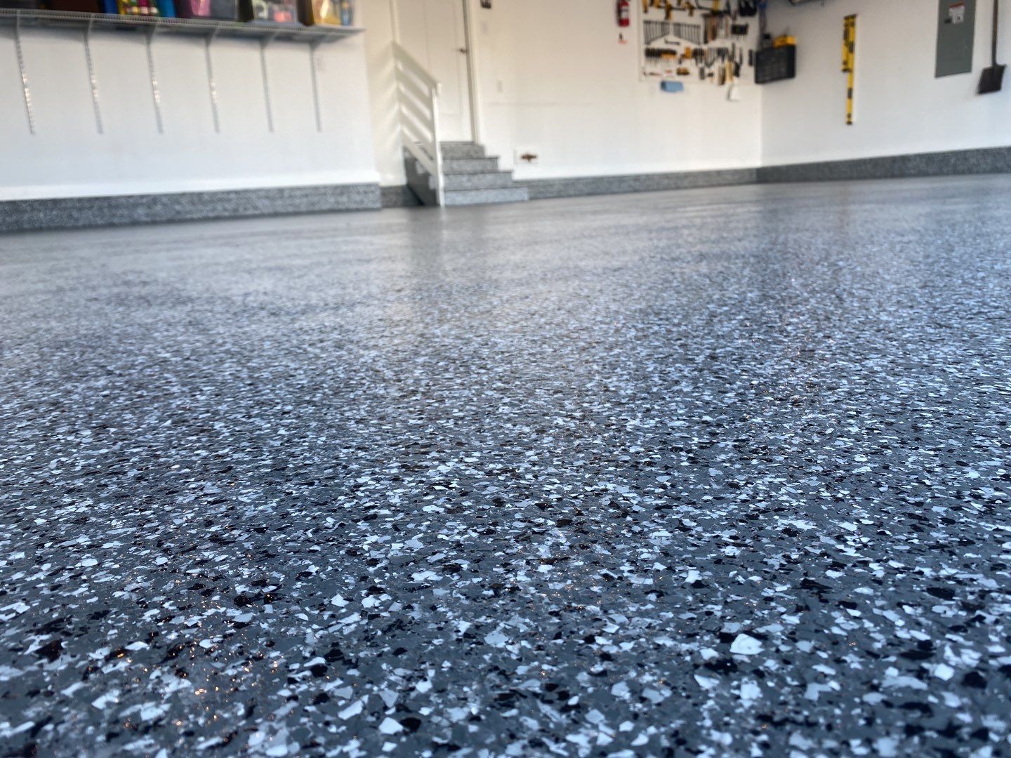 Verticals and Stairs Are Almost Always Worth It! by Revival Concrete Coatings, LLC