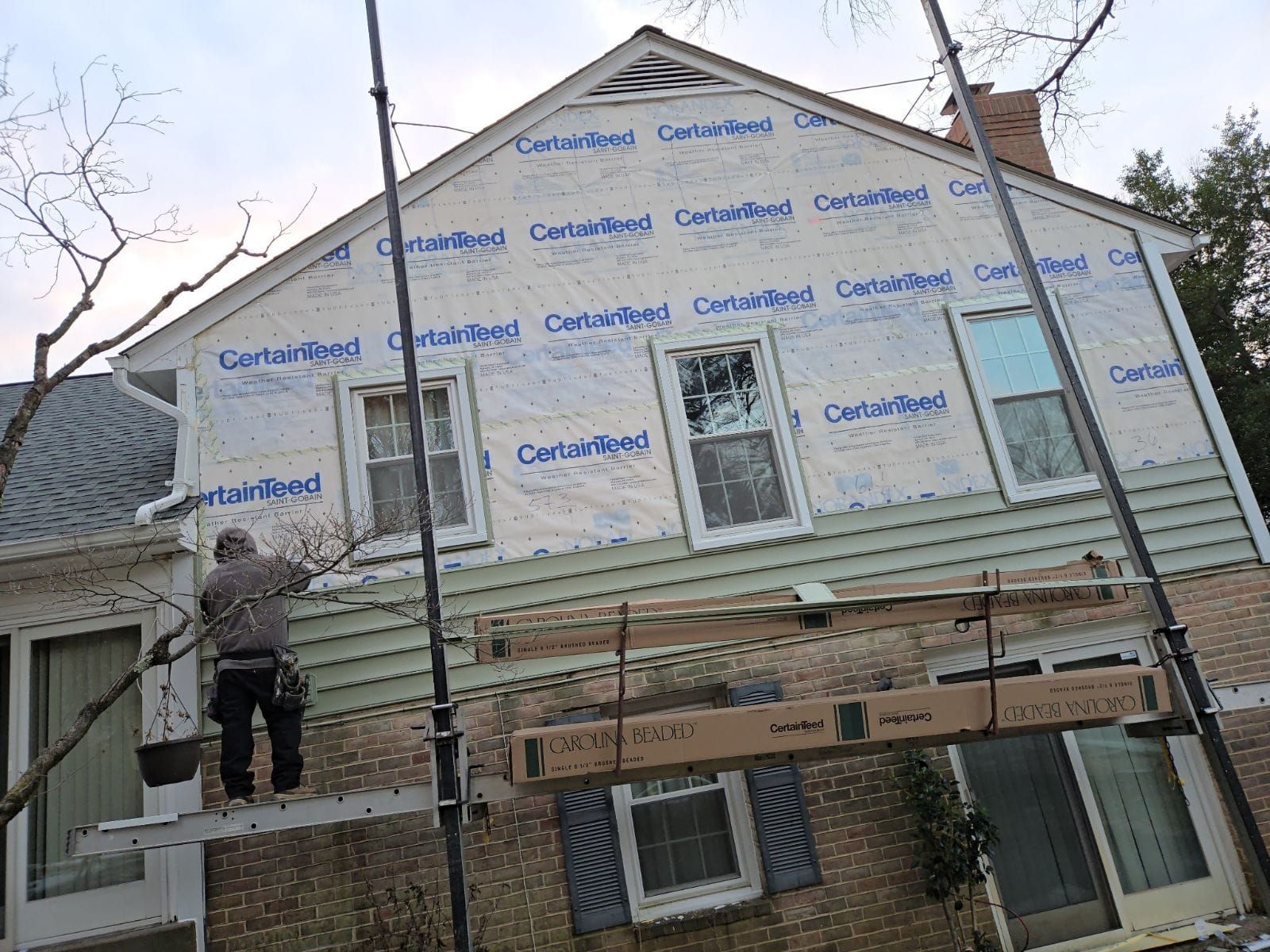 Burke: Multi-Trade Exterior Renovation by RM Banning, Inc.