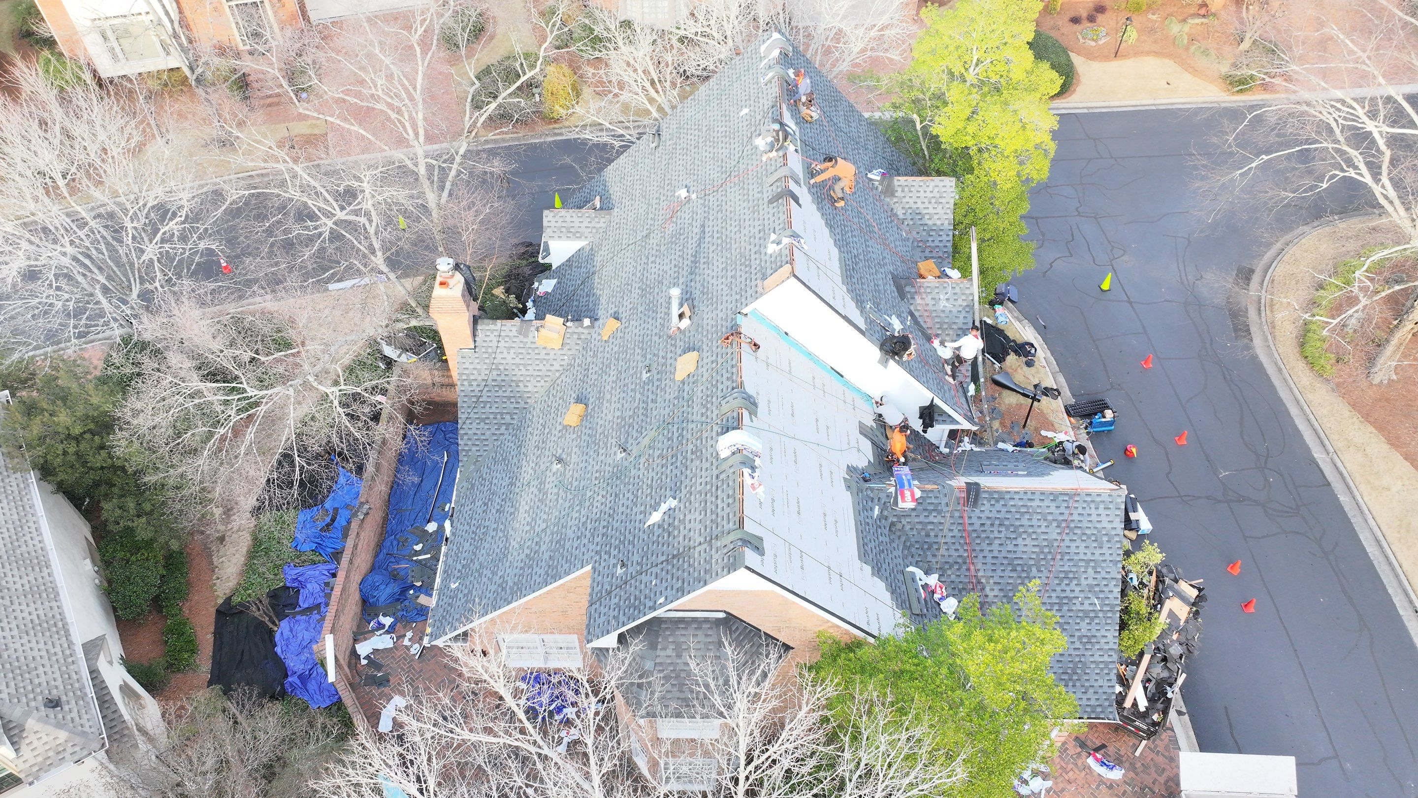 GAF Timberline HDZ in Charcoal by Element Pros Roofing, LLC