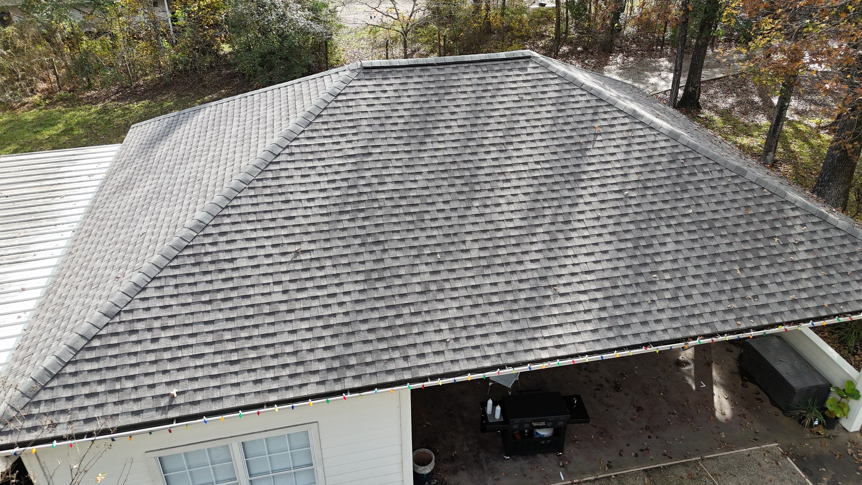 Residential Roofing Installation using GAF Timberline HDZ in Montgomery by Core Four Roofing
