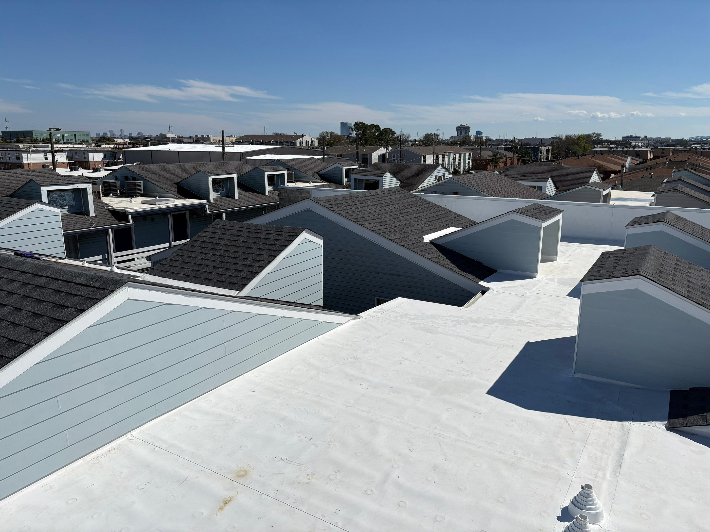Metairie Roof Replacement Project by King Cole Construction