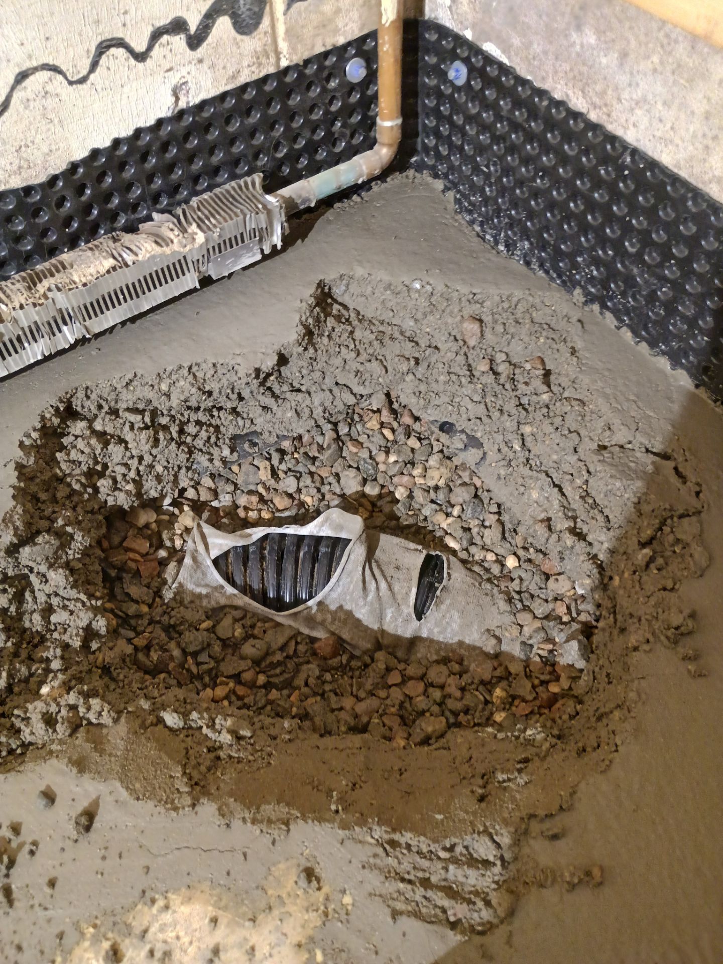 Drain Tile, Sump Pump & Buried Discharge in Columbia Heights by Waterproofing Northeast