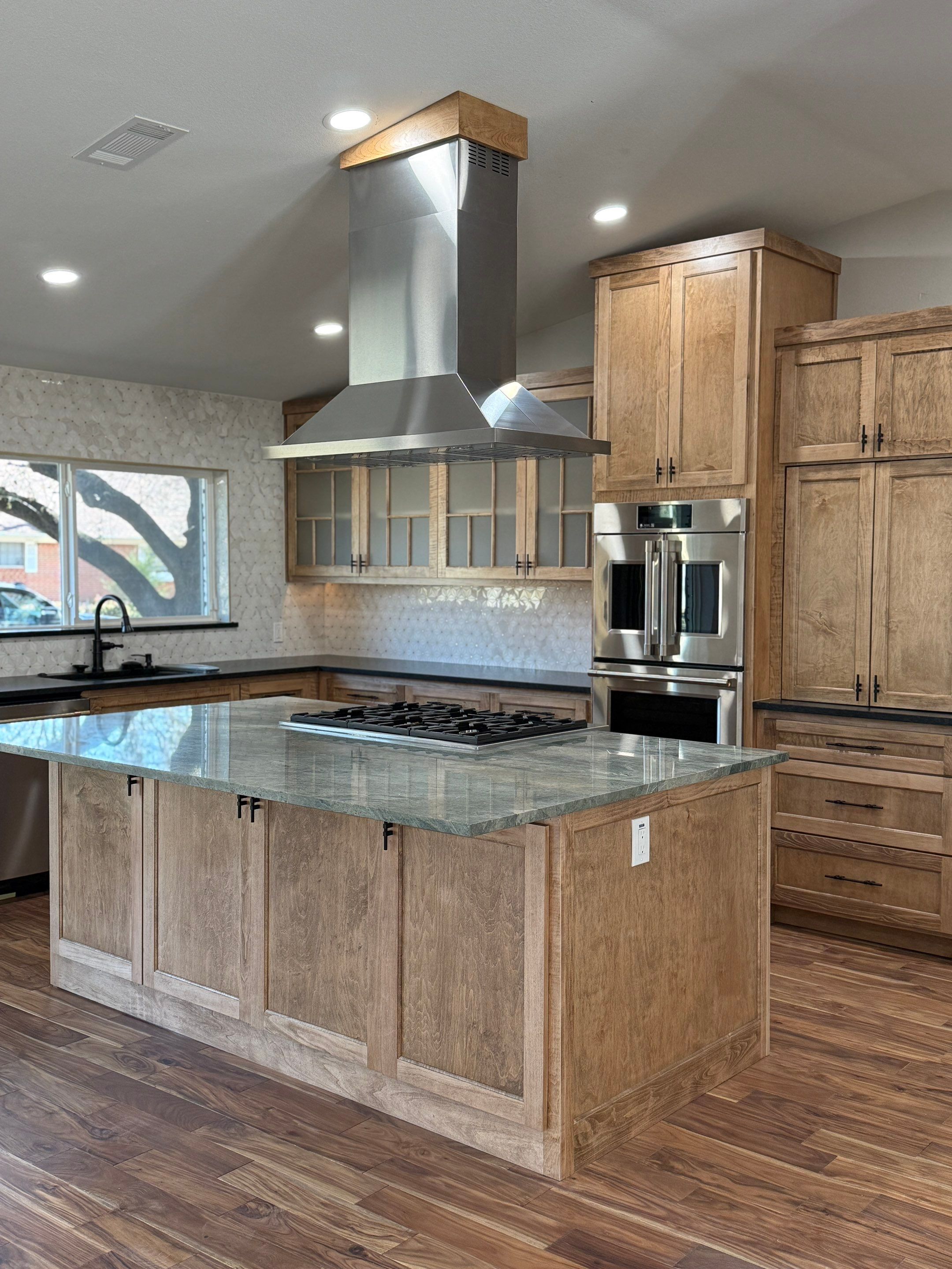 Custom Kitchen Remodel & Load Bearing Wall Removal: Dallas, TX by C3 Custom Builds