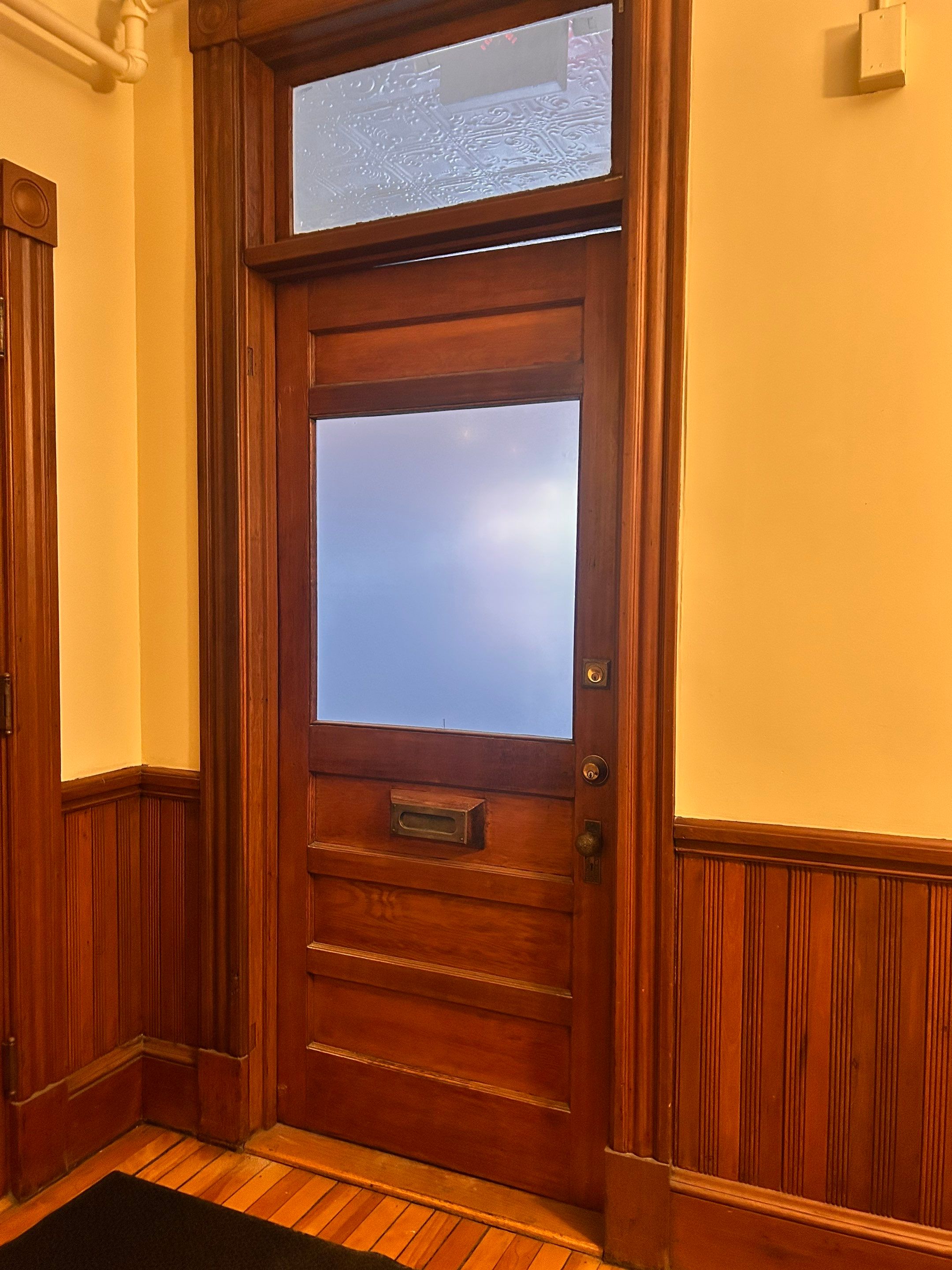 Interior Door Glass Replacement w/Film by Cheshire Glass Company