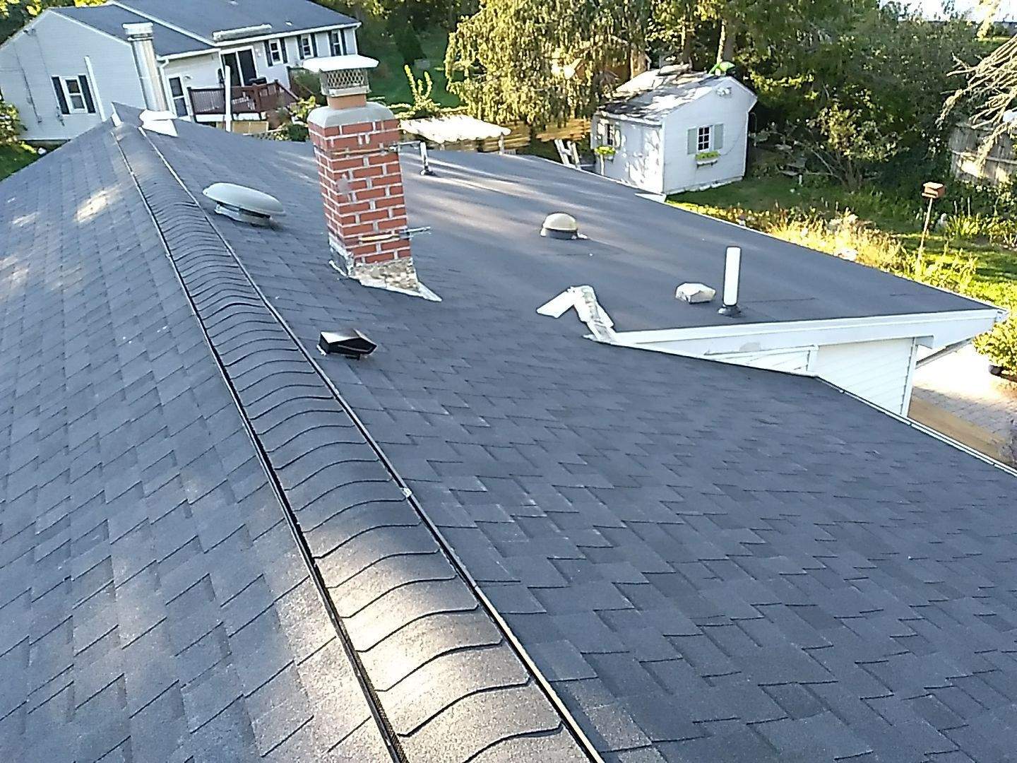Low-Slope Roofs with Rolled Asphalt by Pinnacle Roofing & Skylights