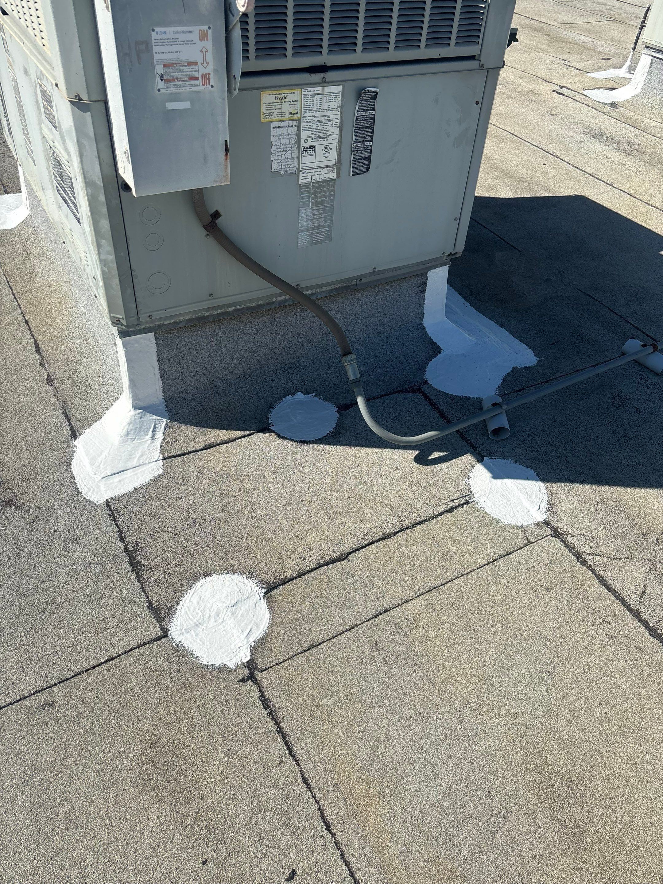 Escondido Commercial Roof Maintenance & Silicone Restoration Preparation by Zenith Roofing Services