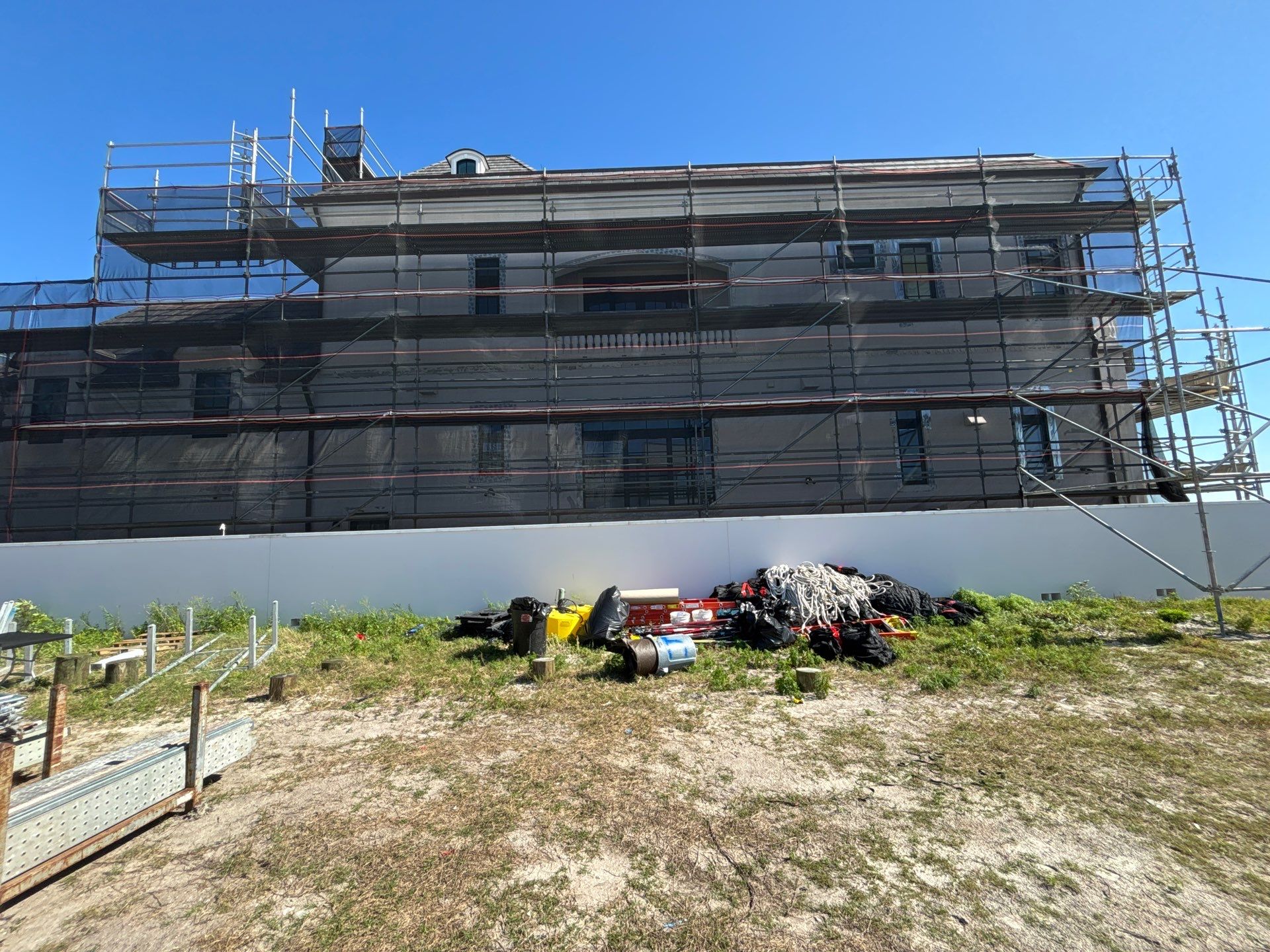 Gutter Installation using Half Round Seamless Gutters in Tampa FL by Gutter Professors