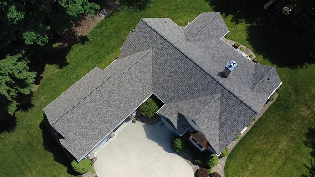 Atlas Pinnacle, Color Majestic Shake, Drip Edge, Color, Hickory Clay by Eagle Eye Roofing