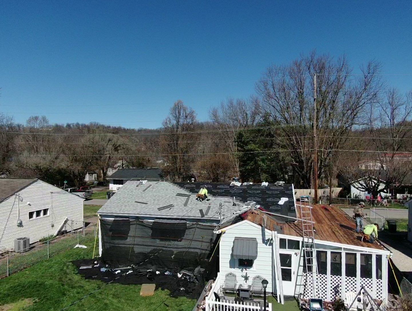 Residential Roofing Installation using Performance Shingles by Mr. Roofer