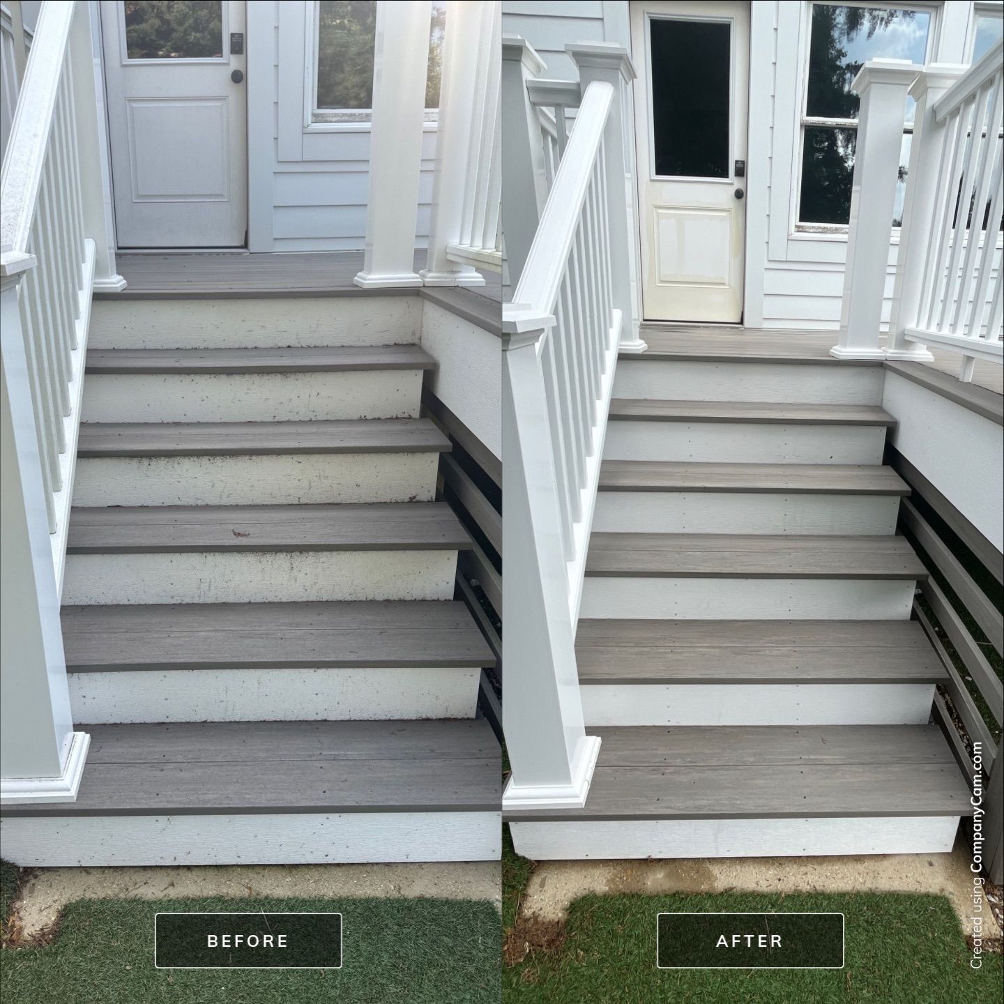 Project in Barrington by Simmons Power & Soft Washing