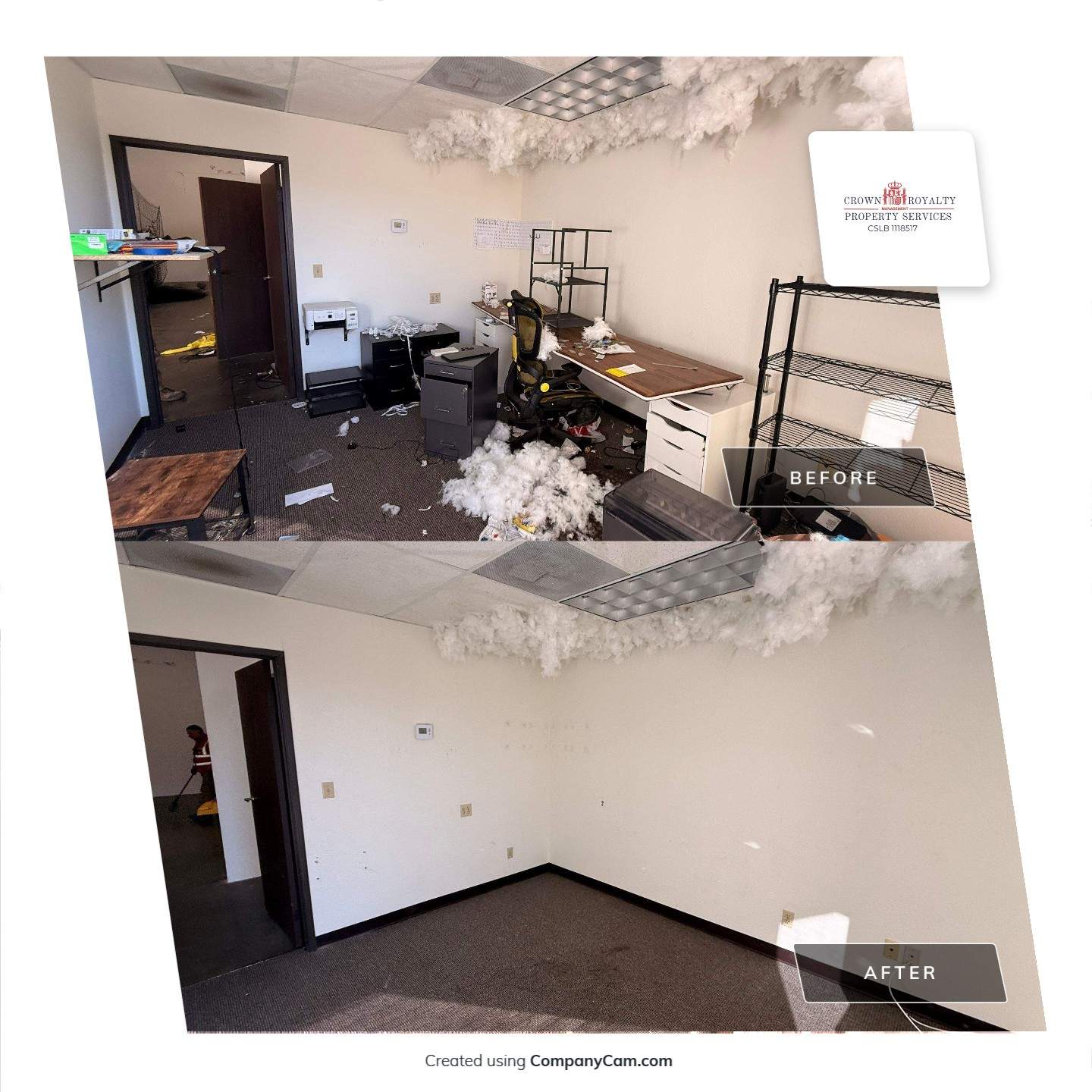 Before and After - ICSC by Crown Royalty Property Services 