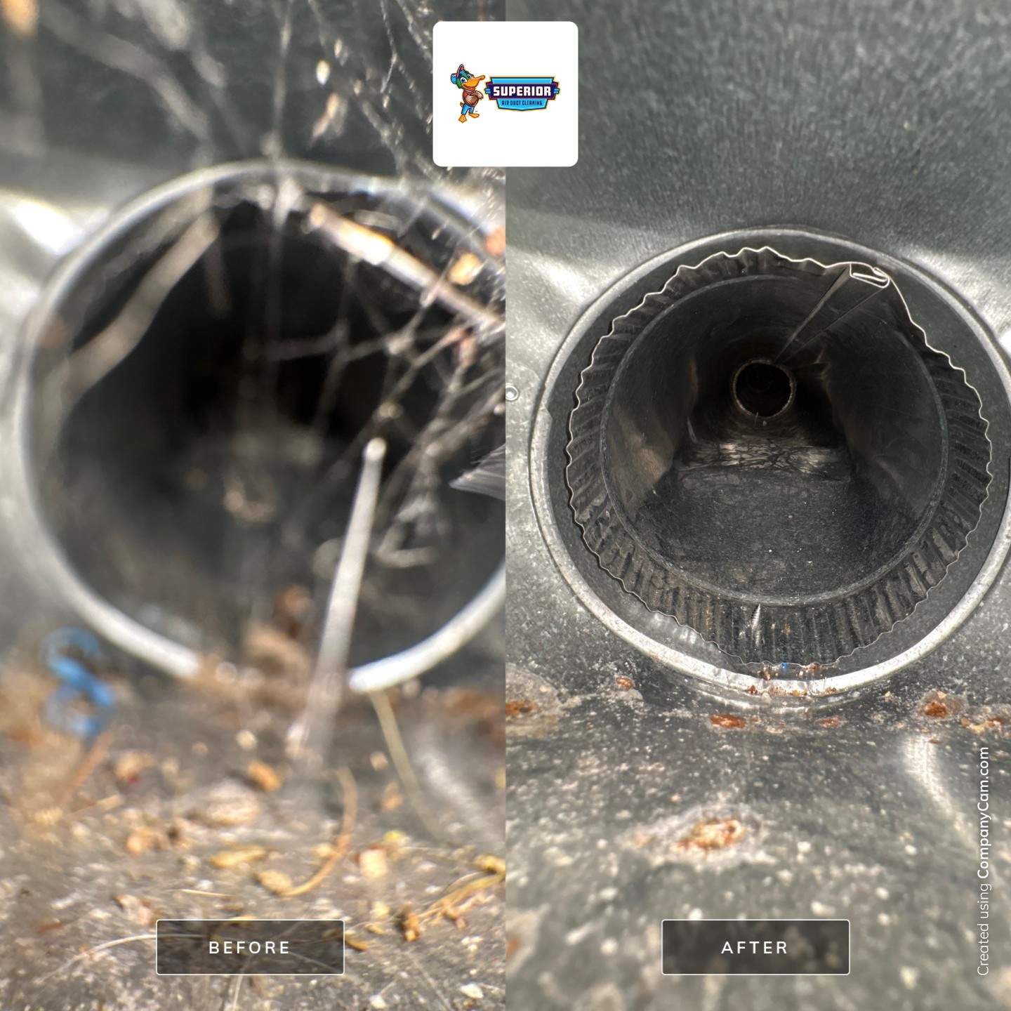 Air Duct Cleaning With a Vacuum Truck in New Brighton, PA by Superior Air Duct Cleaning