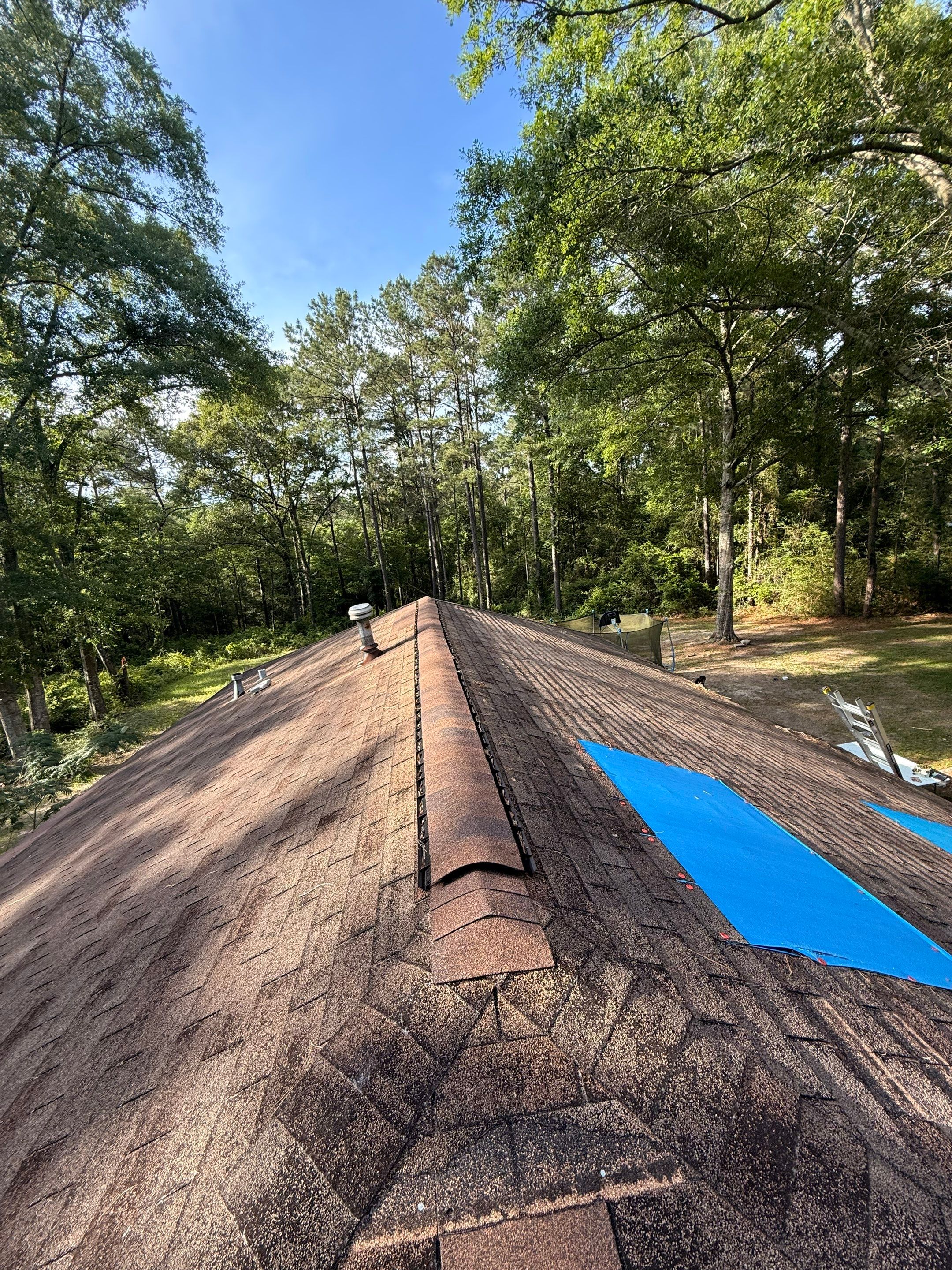 Architectural Shingle Roof Replacement for Poplarville Residential Home by Frontline Roofing