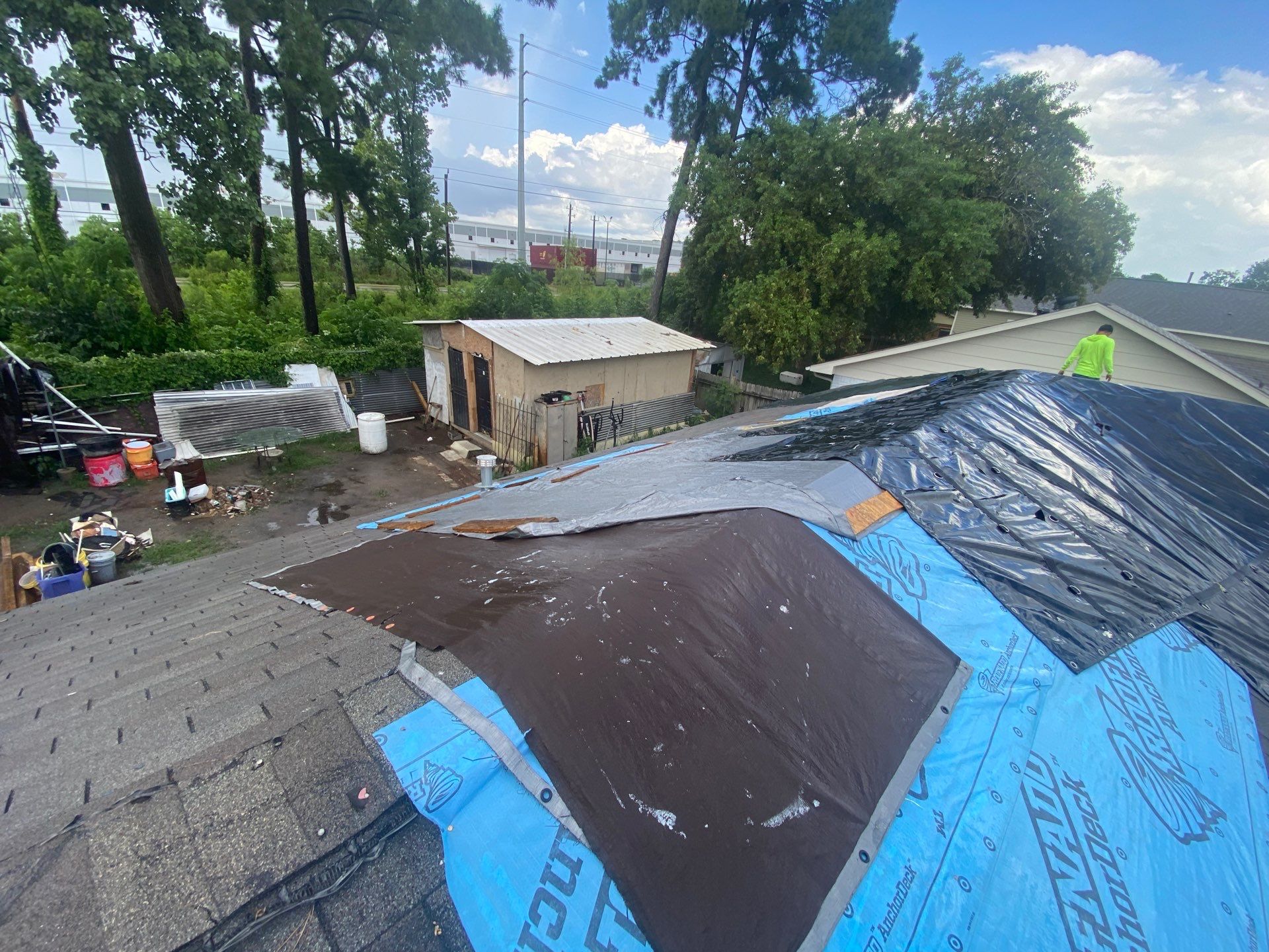 Residential Roofing Repair using Owen's Corning Duration (Lifetime) Shingles by Roof Repair Company