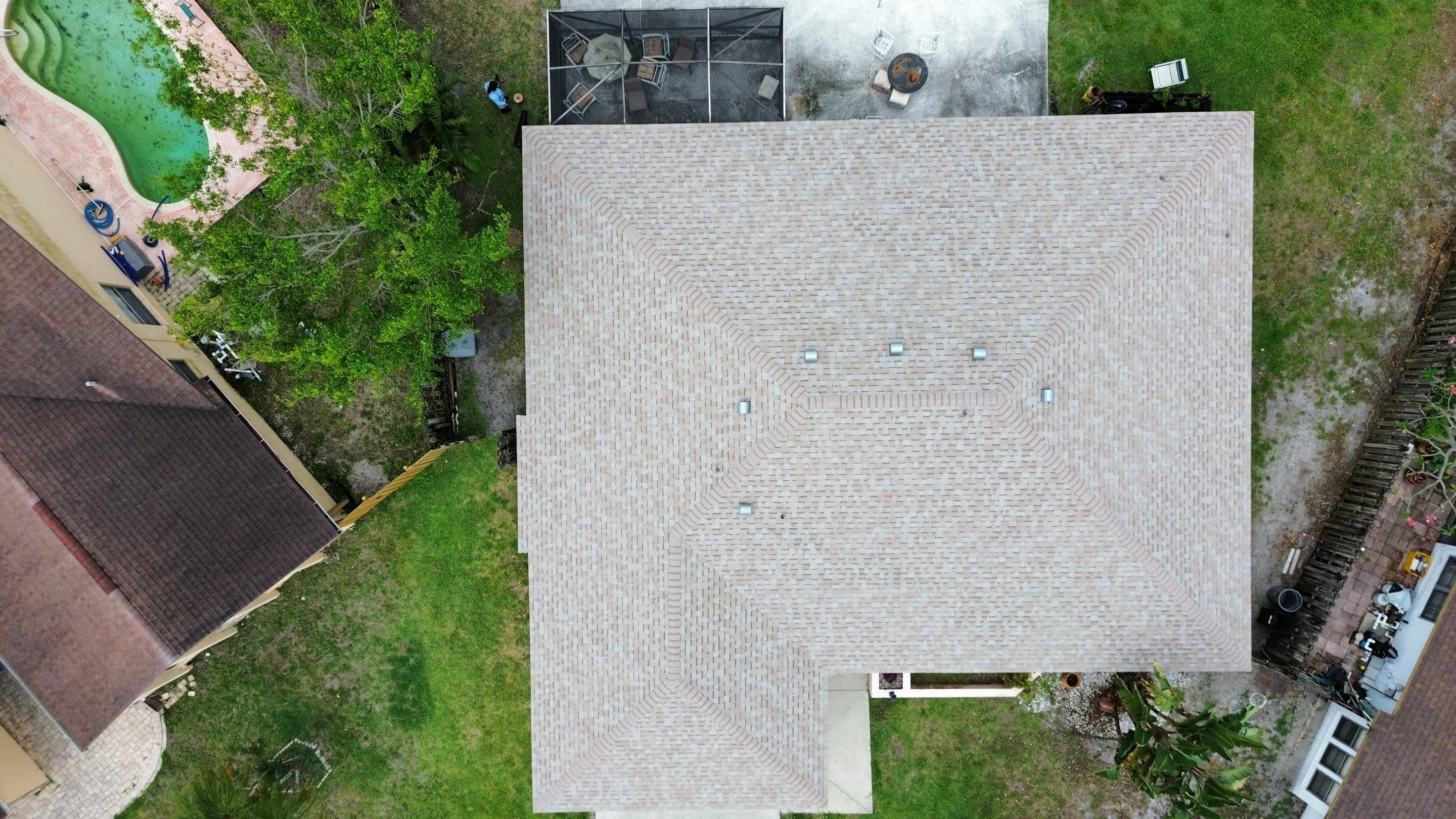 Shingle Roof in Boca Fontana by Hercules Roofing