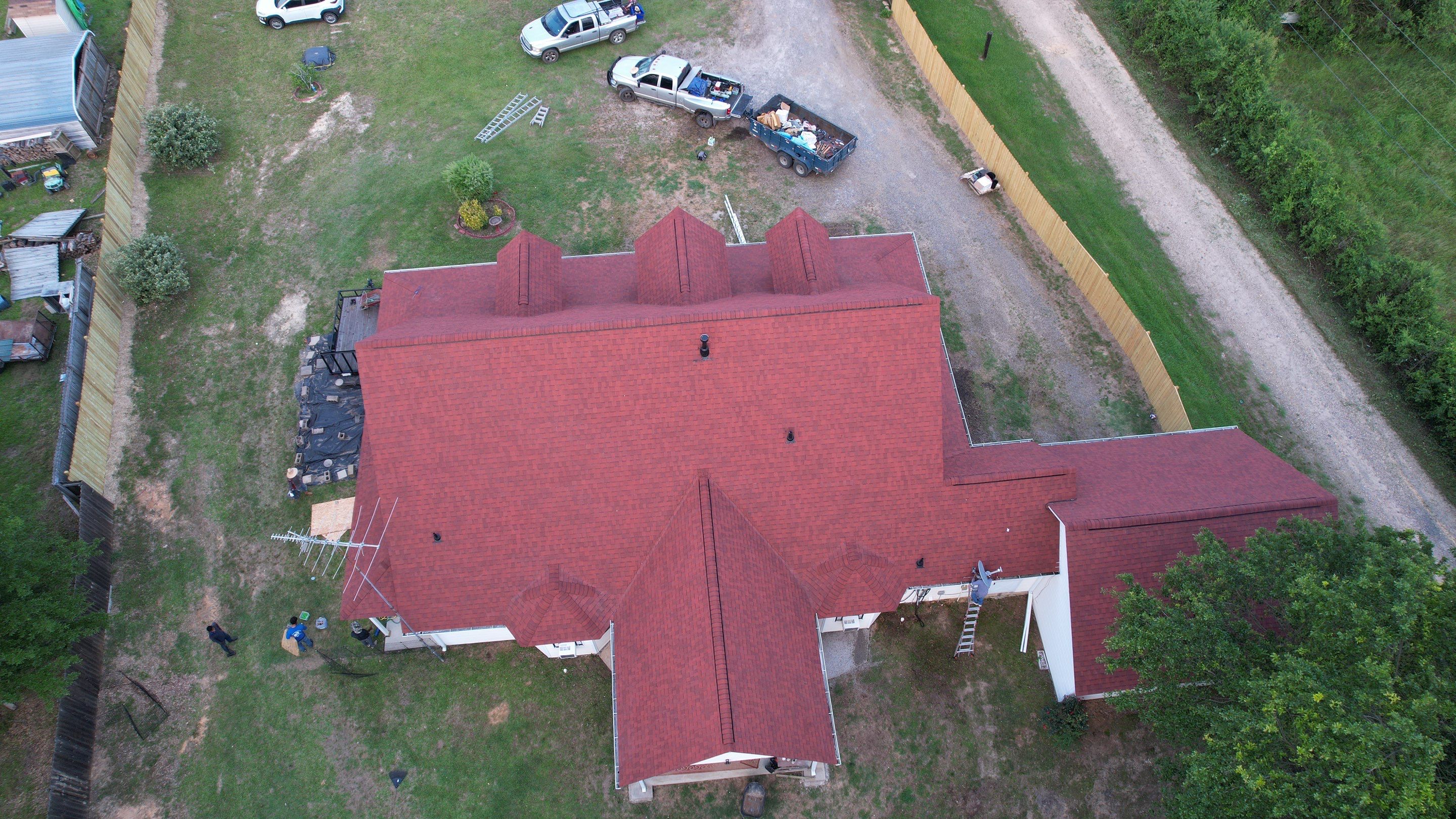 Residential Roofing Installation using GAF Timberline HDZ by Hostetler Roofing