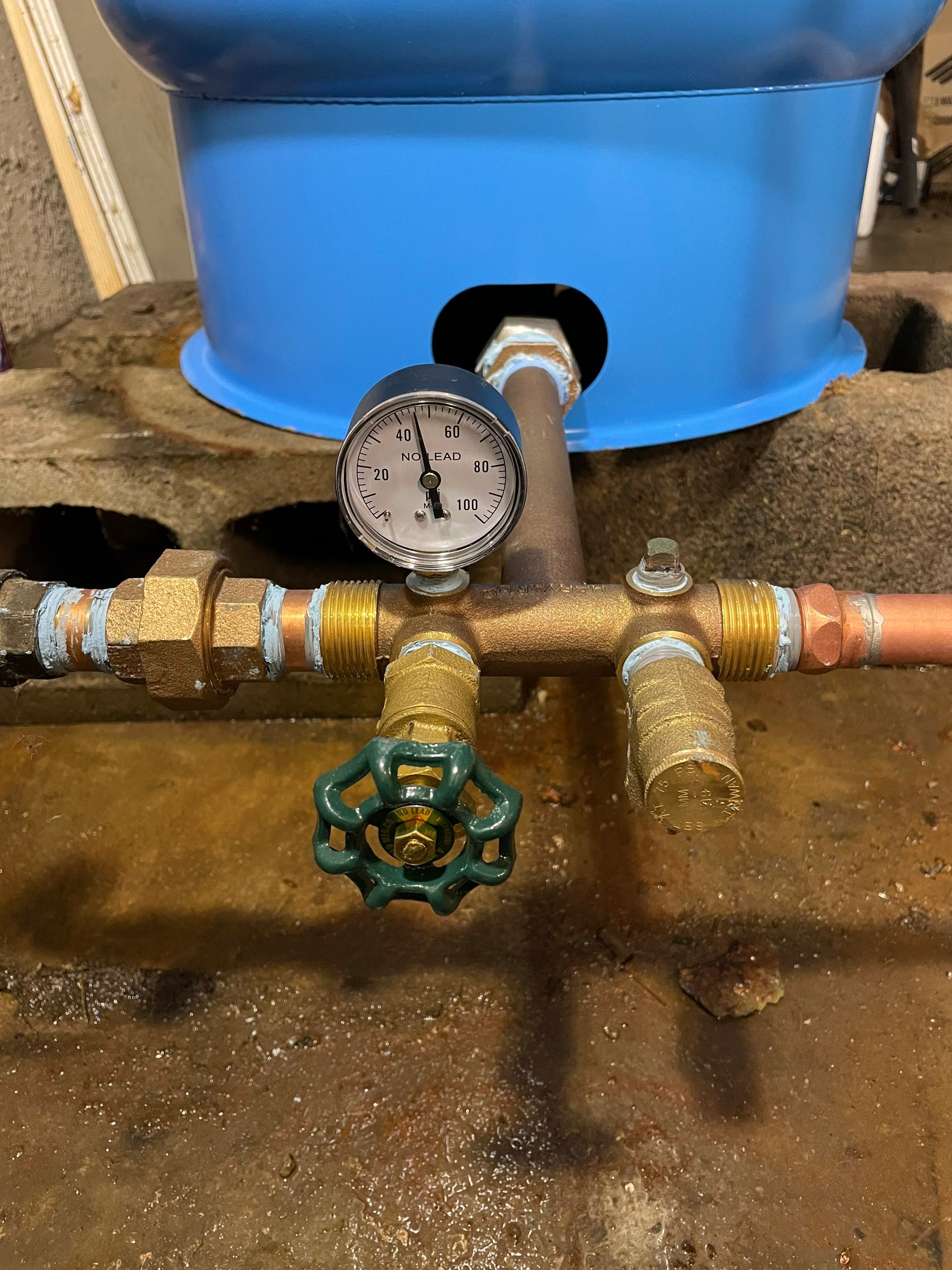 Well Tank Replacement by Stake Plumbing and Heating
