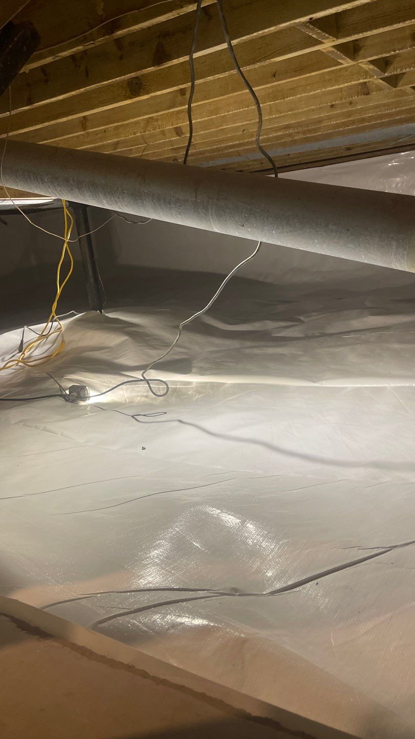 Crawl Space Project and Encapsulation by Toledo Basement Repair 