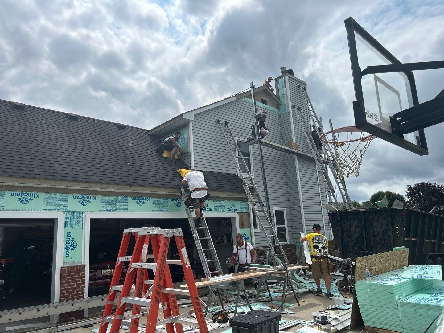 Siding Replacement using Certainteed Restoration Classic D4 by 180 Contractors