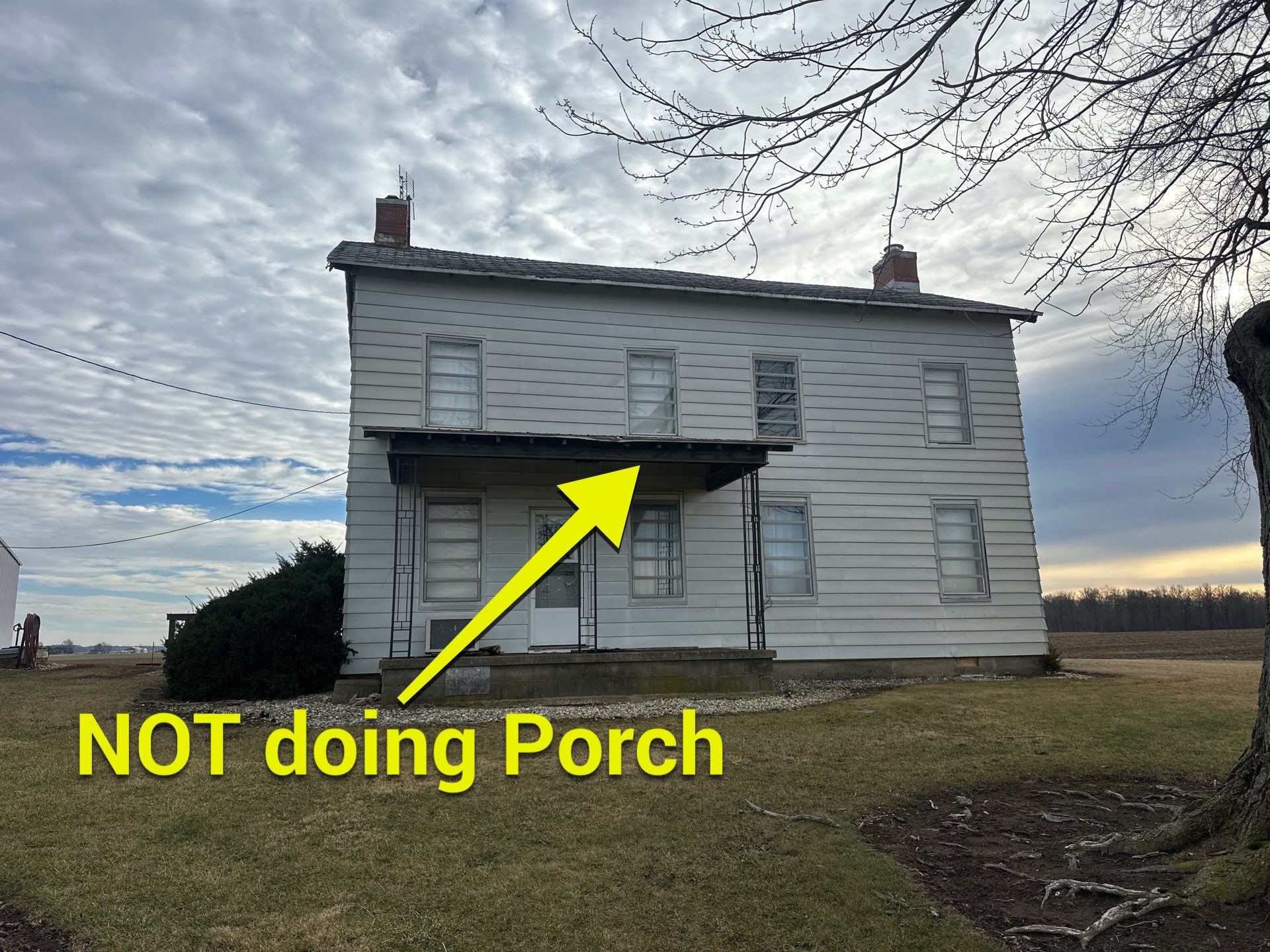 Mechanically Seamed Standing Seam Metal Roof in LaFontaine, Indiana Farmhouse Renovation by 4Ever Metal Roofing