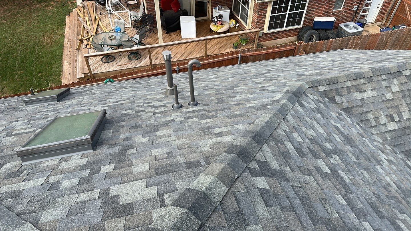 roof, vent & skylight replacement in Edmond by McCann's Roofing and Construction