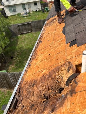 Residential Roofing Repair using Owen's Corning Duration (Lifetime) Shingles
