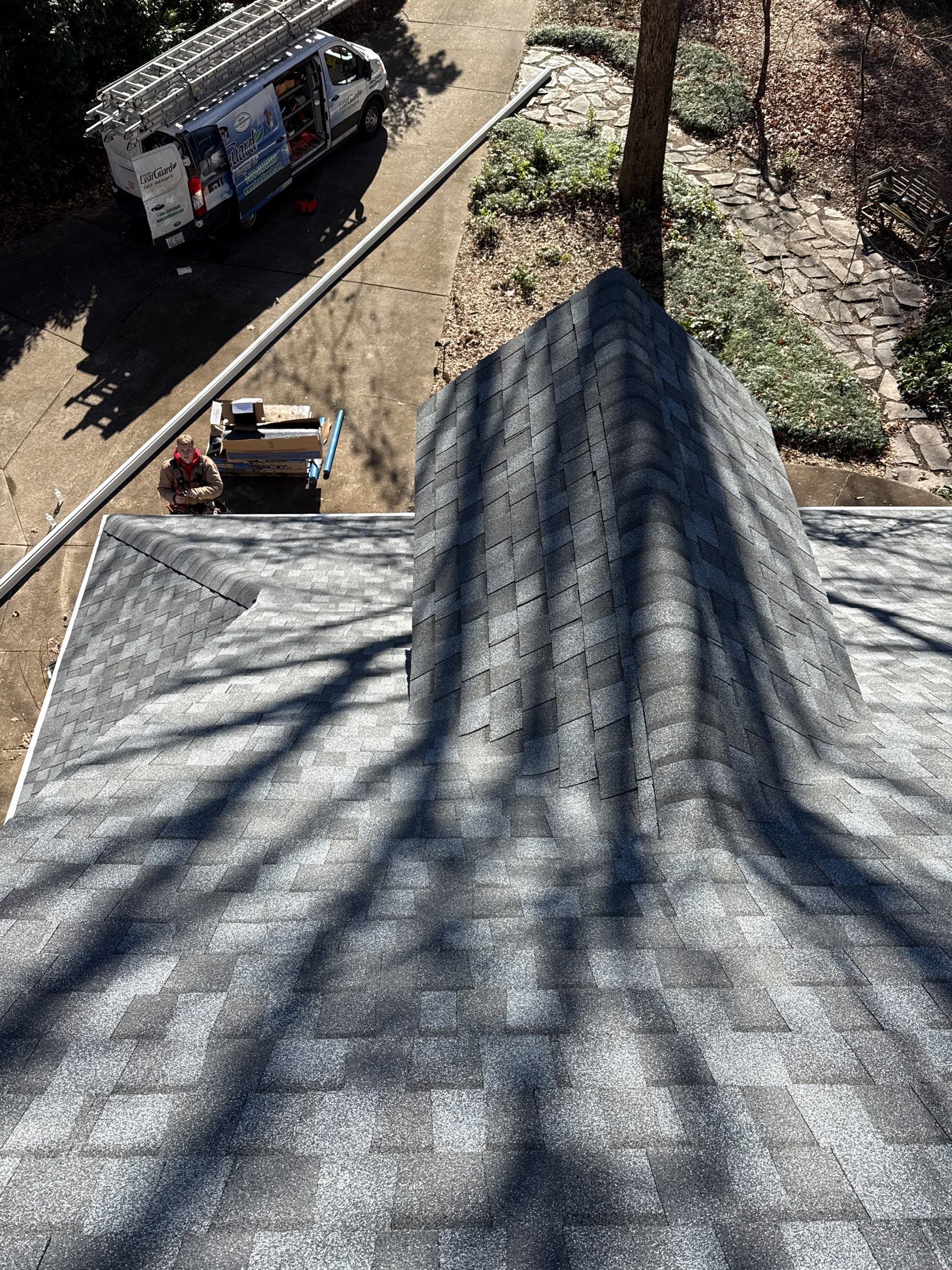 Project in Raleigh - Certainteed Landmark Pro Pewter  by Pro Performance Roofing